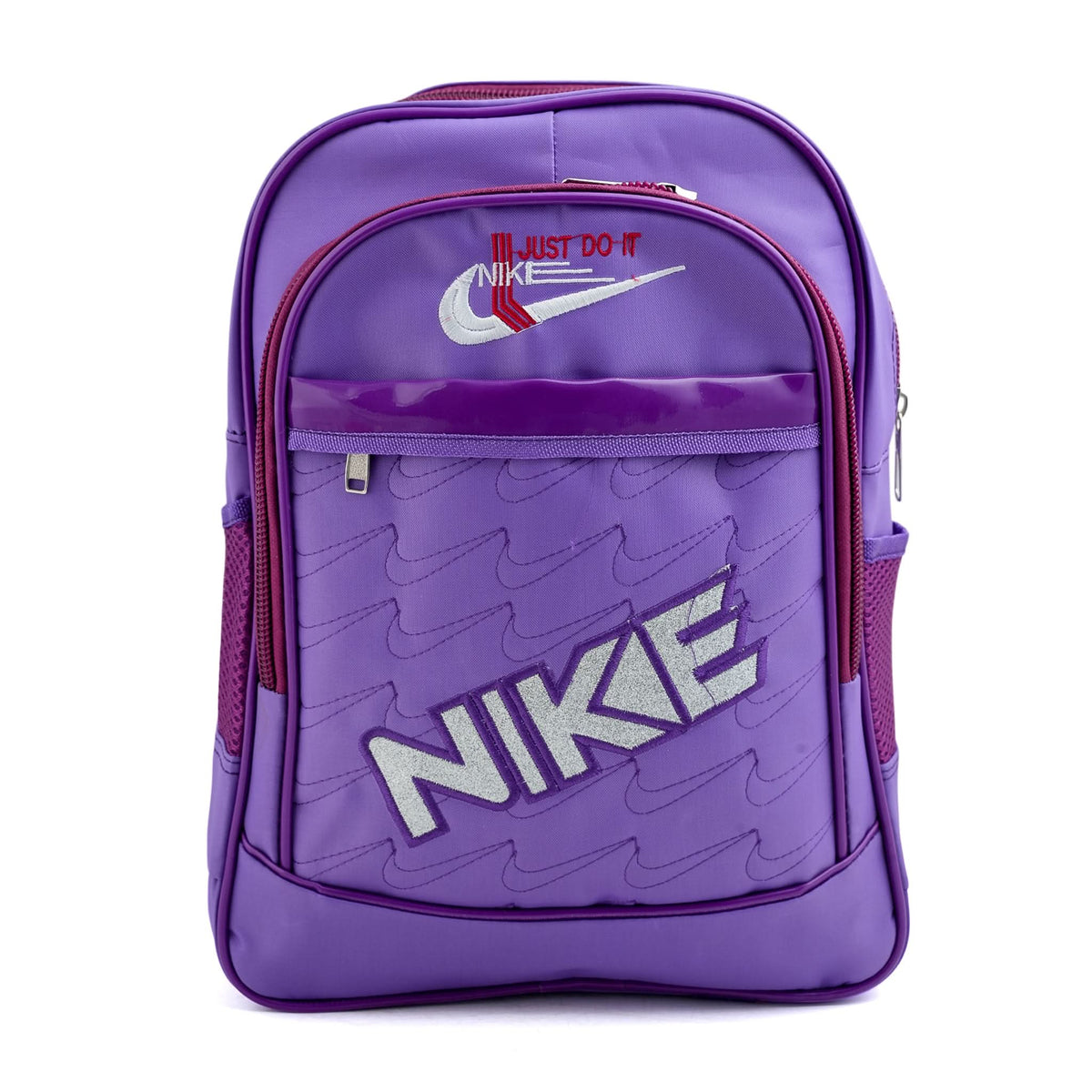 Kids School Backpack 15.5" KT-04 - Purple, School Bags, Chase Value, Chase Value