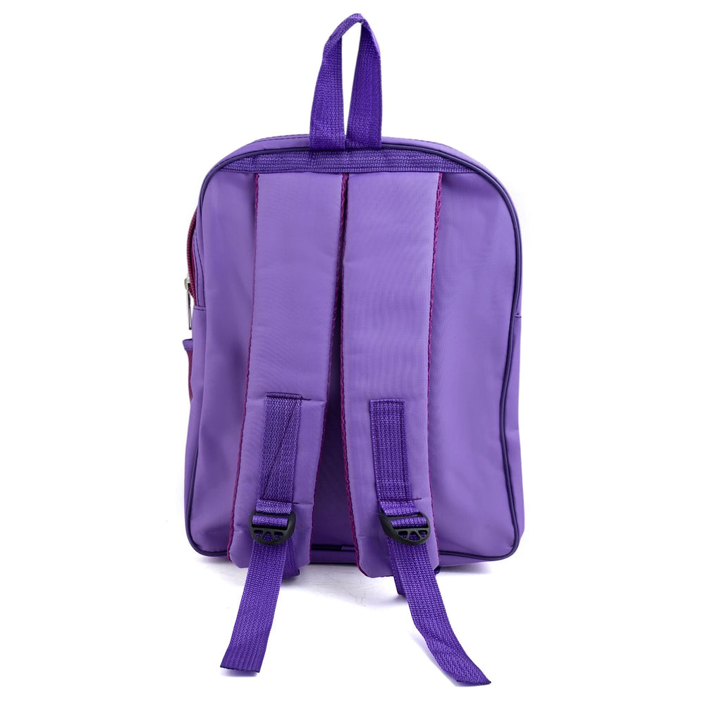 Kids School Backpack 13.5" KT-04 - Purple, School Bags, Chase Value, Chase Value