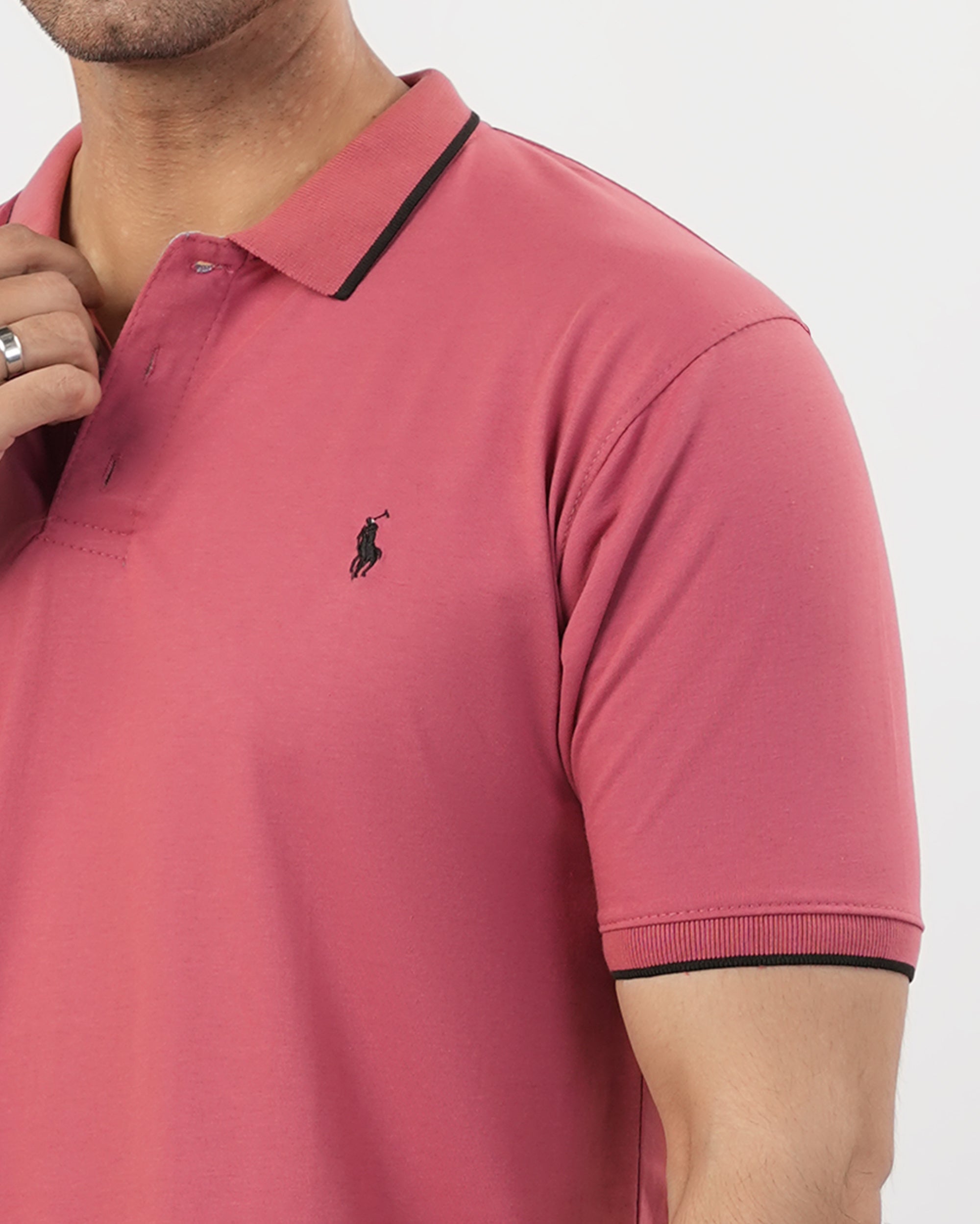 Men's Half Sleeves Polo Jersey T-Shirt, Men's T-Shirts & Polos, Chase Value, Chase Value