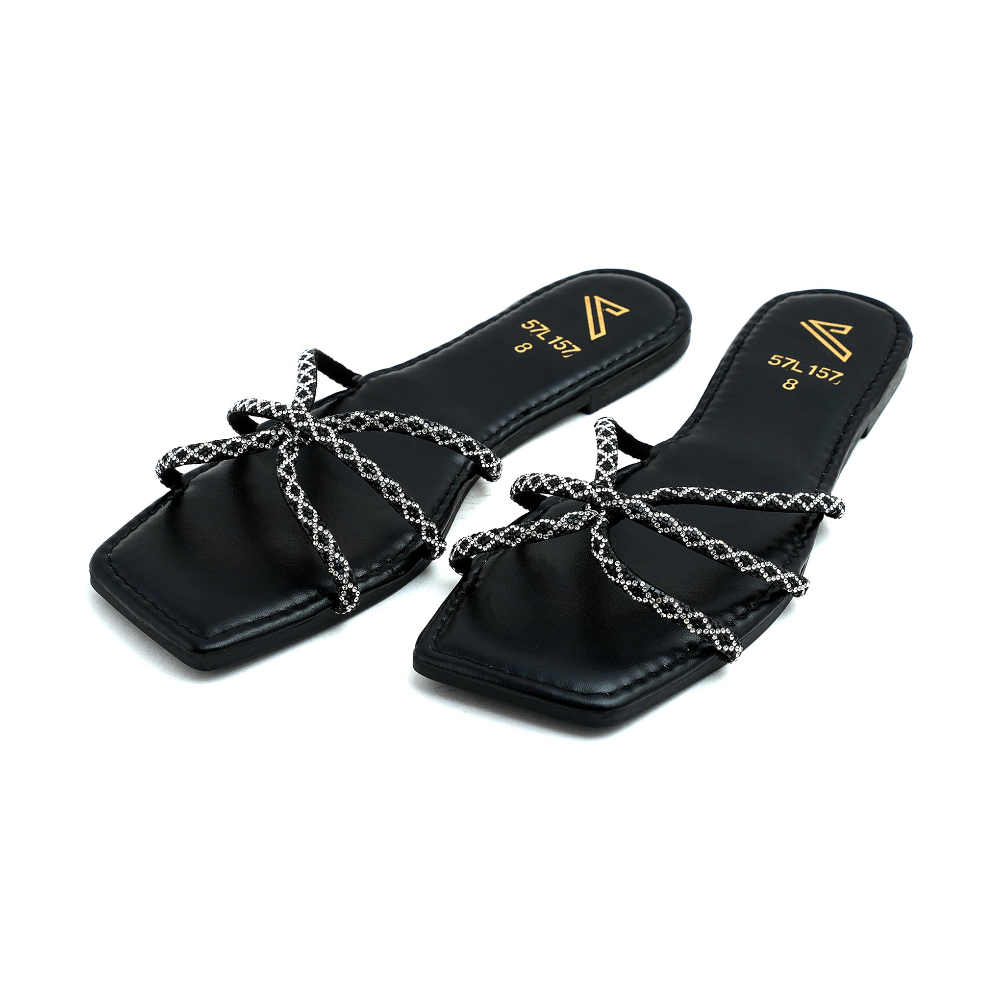 Valuable Women's Slipper - Black, Women Slippers, Chase Value, Chase Value