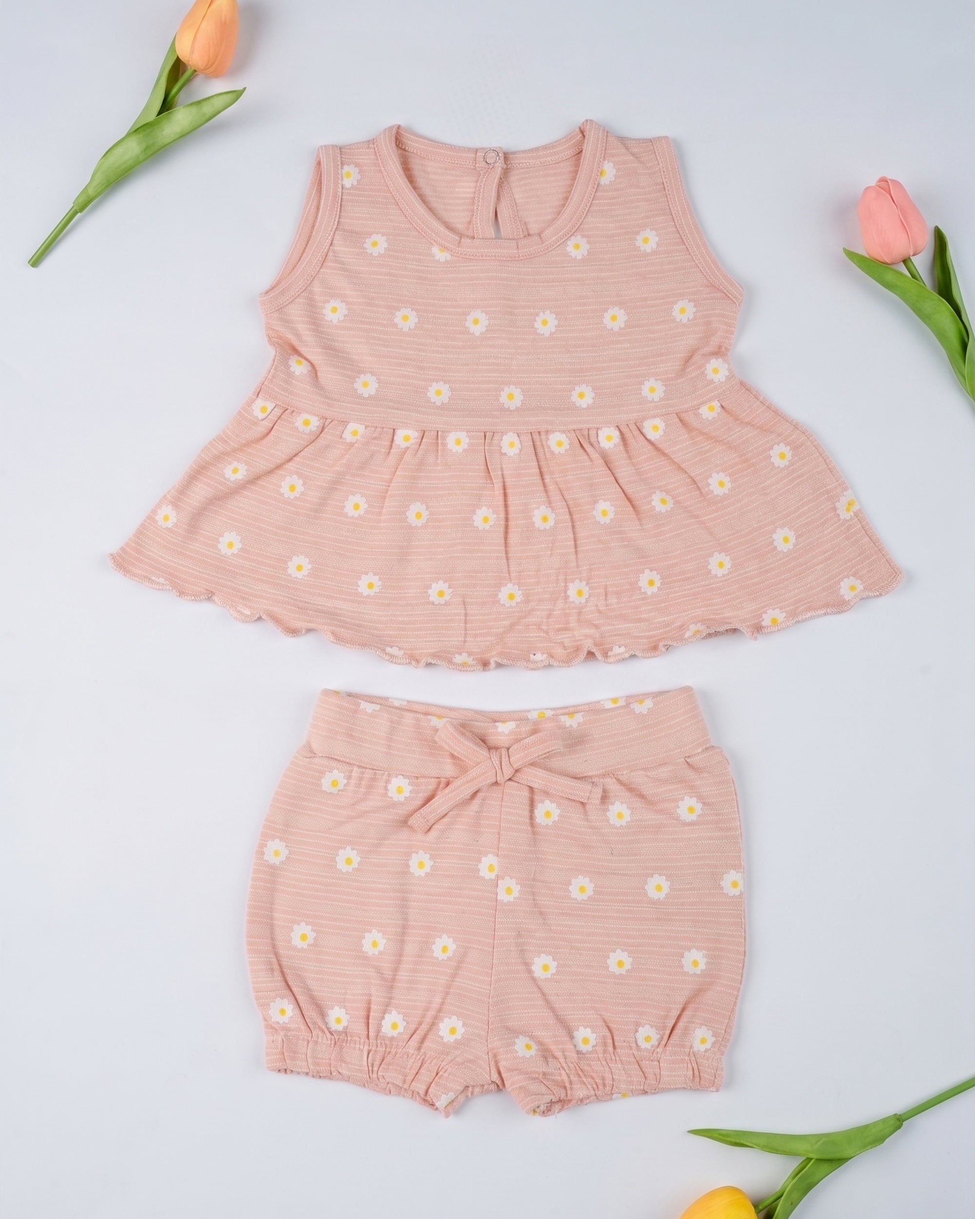 Eminent Newborn Girls Printed Pique Co-ord Set, Newborn Girls Sets & Suits, Eminent, Chase Value