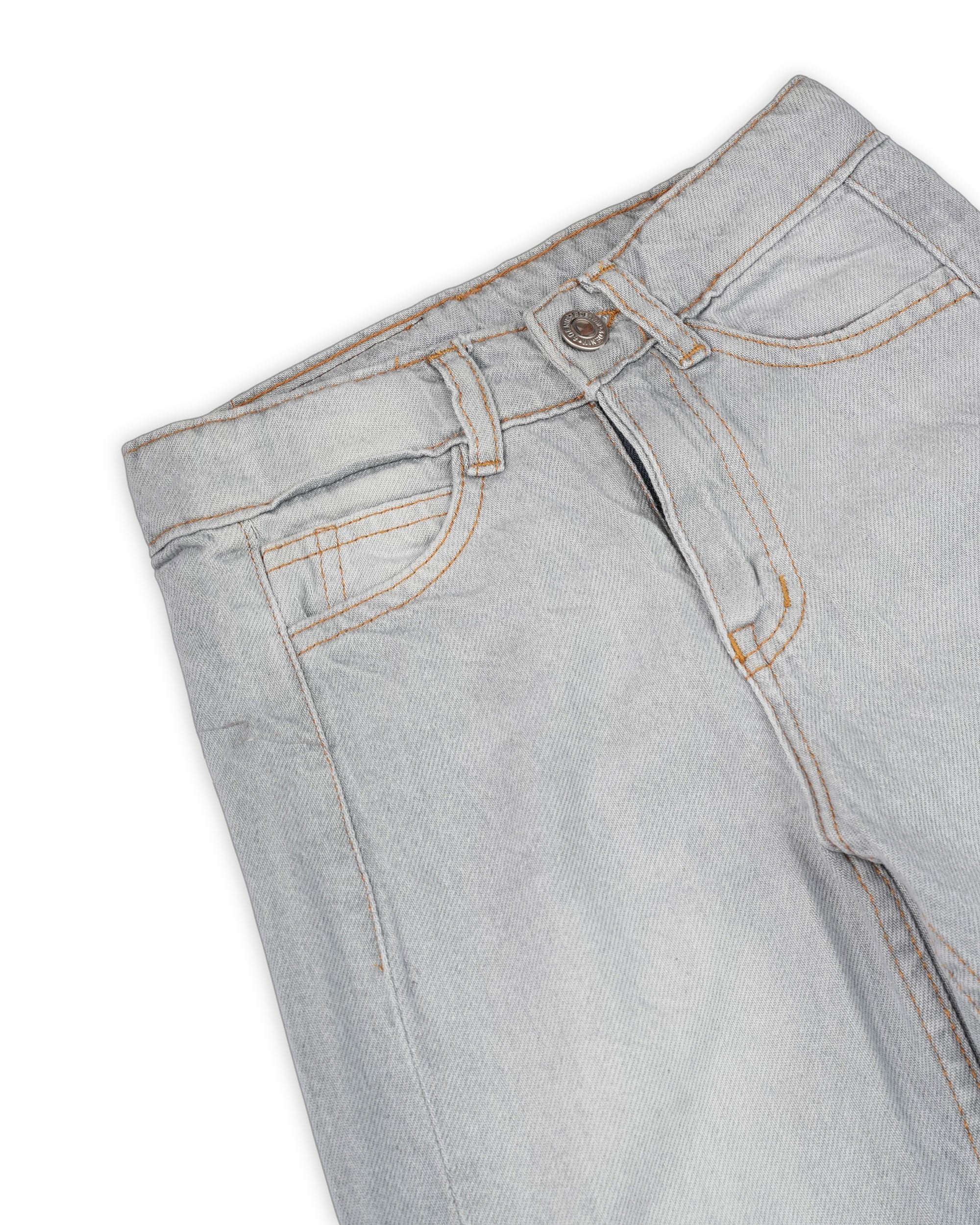 Girls Loose Fit Denim Pants
