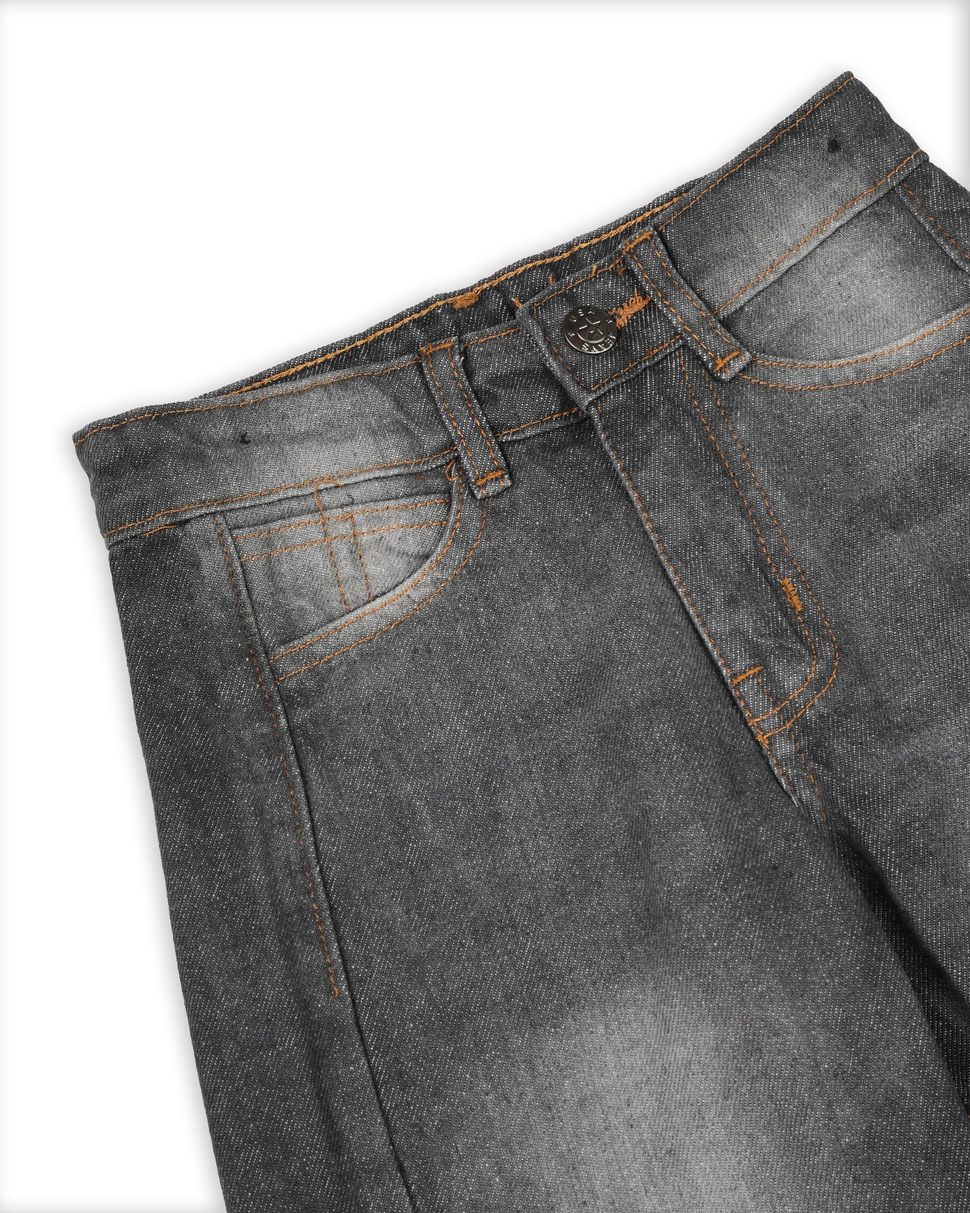 Girls Loose Fit Denim Pants
