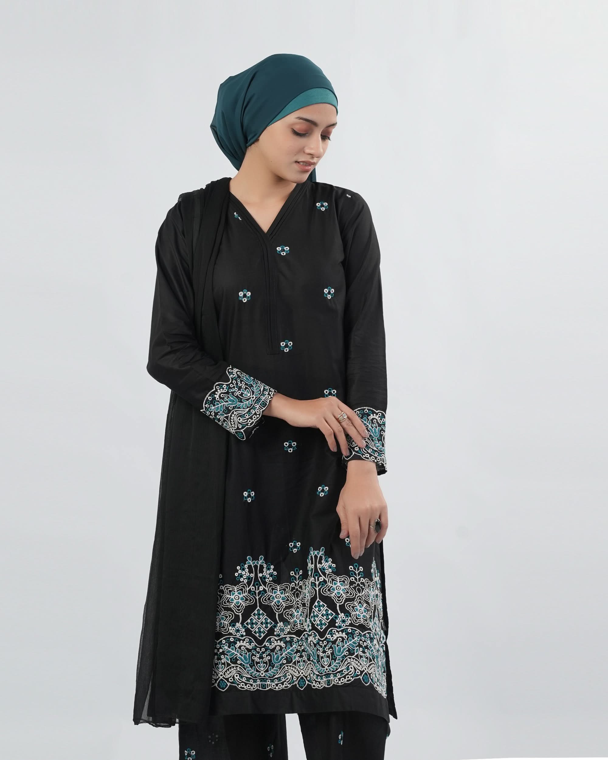 Valuables Women’s Embroidered 3 Pcs Suit, Women Shalwar Suits, Chase Value, Chase Value