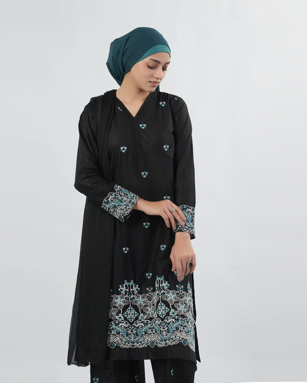 Valuables Women’s Embroidered 3 Pcs Suit, Women Shalwar Suits, Chase Value, Chase Value