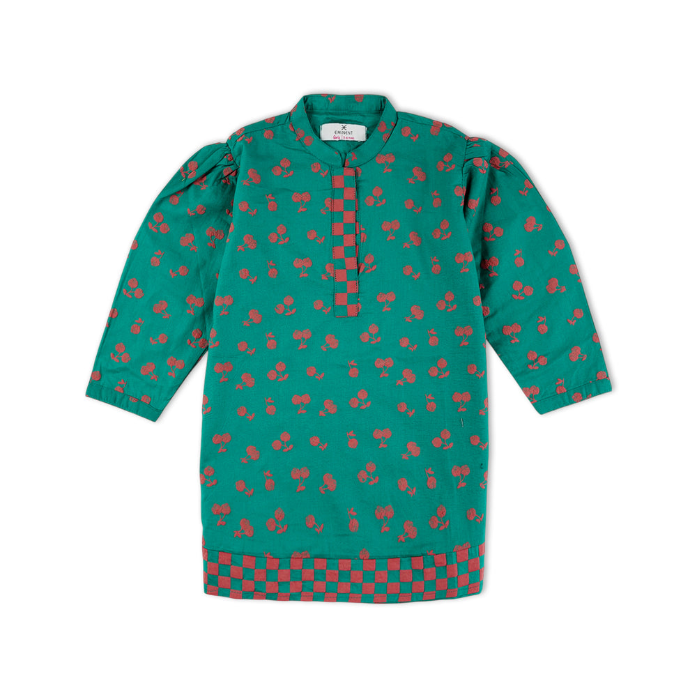 Eminent Girls 03 Pcs Suit - Green, Girls Suits, Eminent, Chase Value