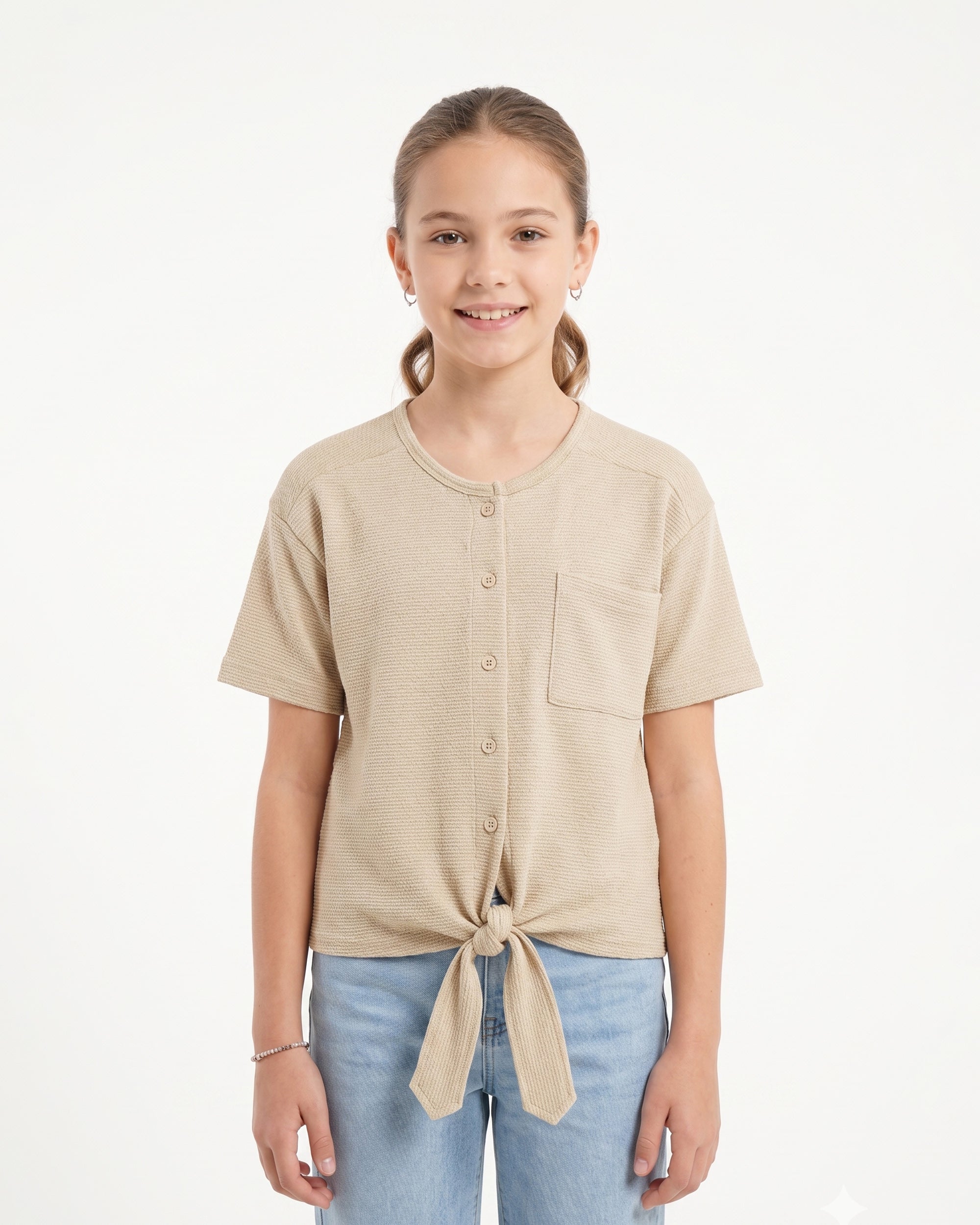 Eminent Girls’ Graphic Textured T-Shirt, Girls T-Shirts, Eminent, Chase Value