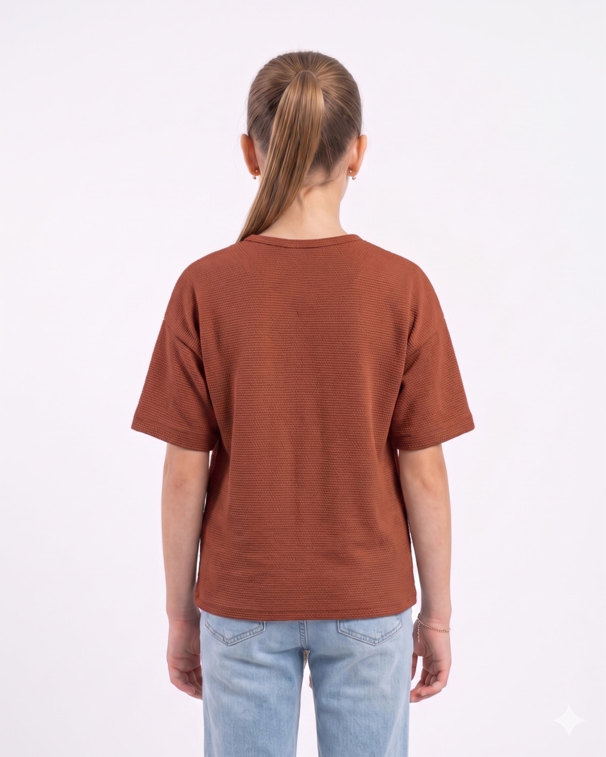 Eminent Girls’ Graphic Textured T-Shirt, Girls T-Shirts, Eminent, Chase Value