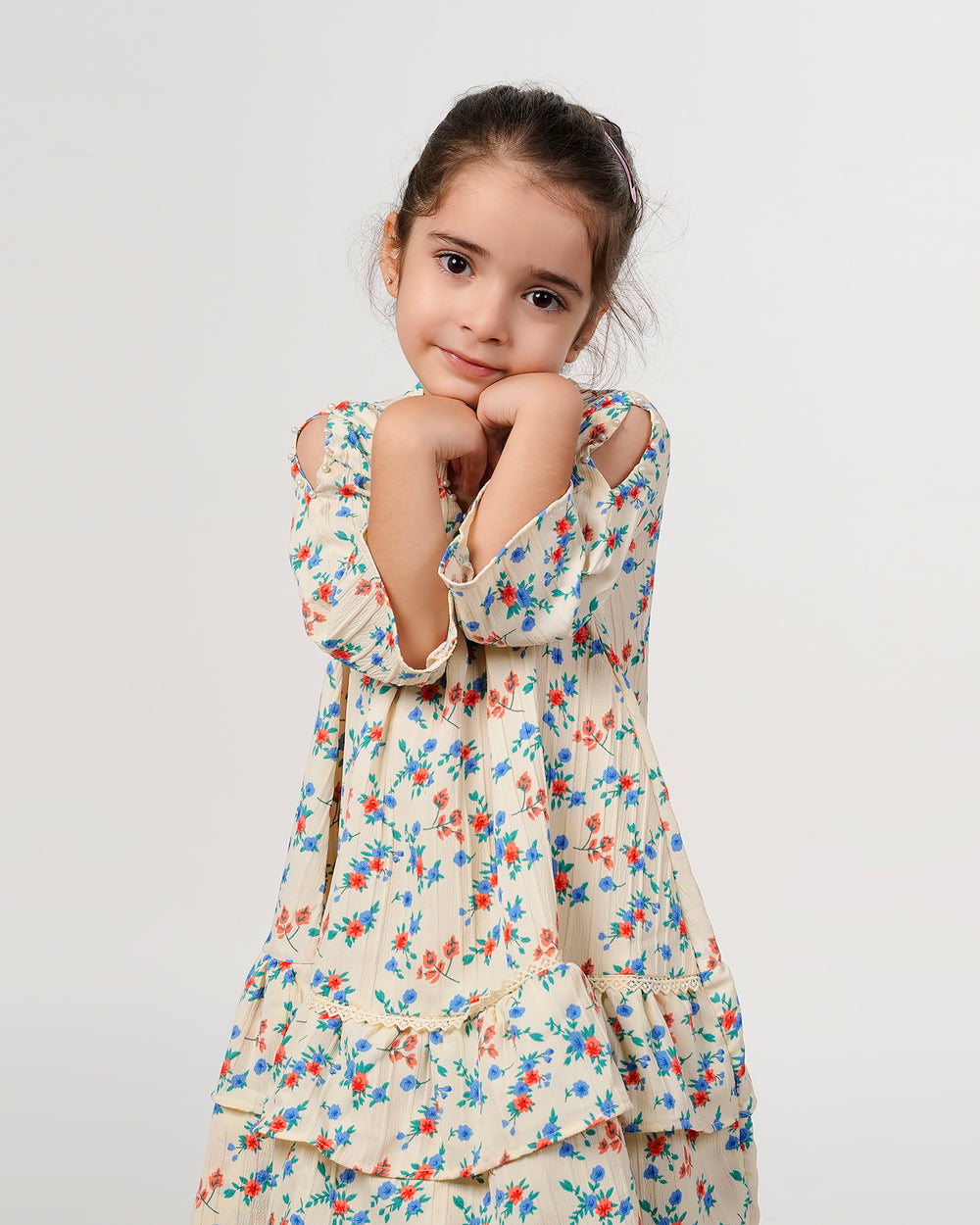 Eminent Girls Woven Frock - Off White, Girls Frocks, Eminent, Chase Value