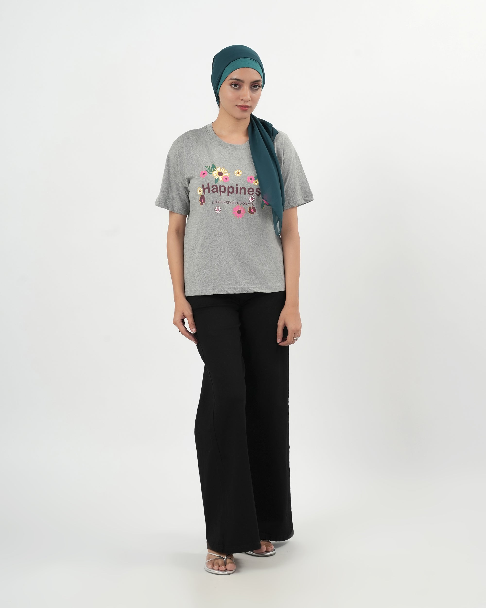 Valuables Women's Printed Drop Shoulder T-Shirt