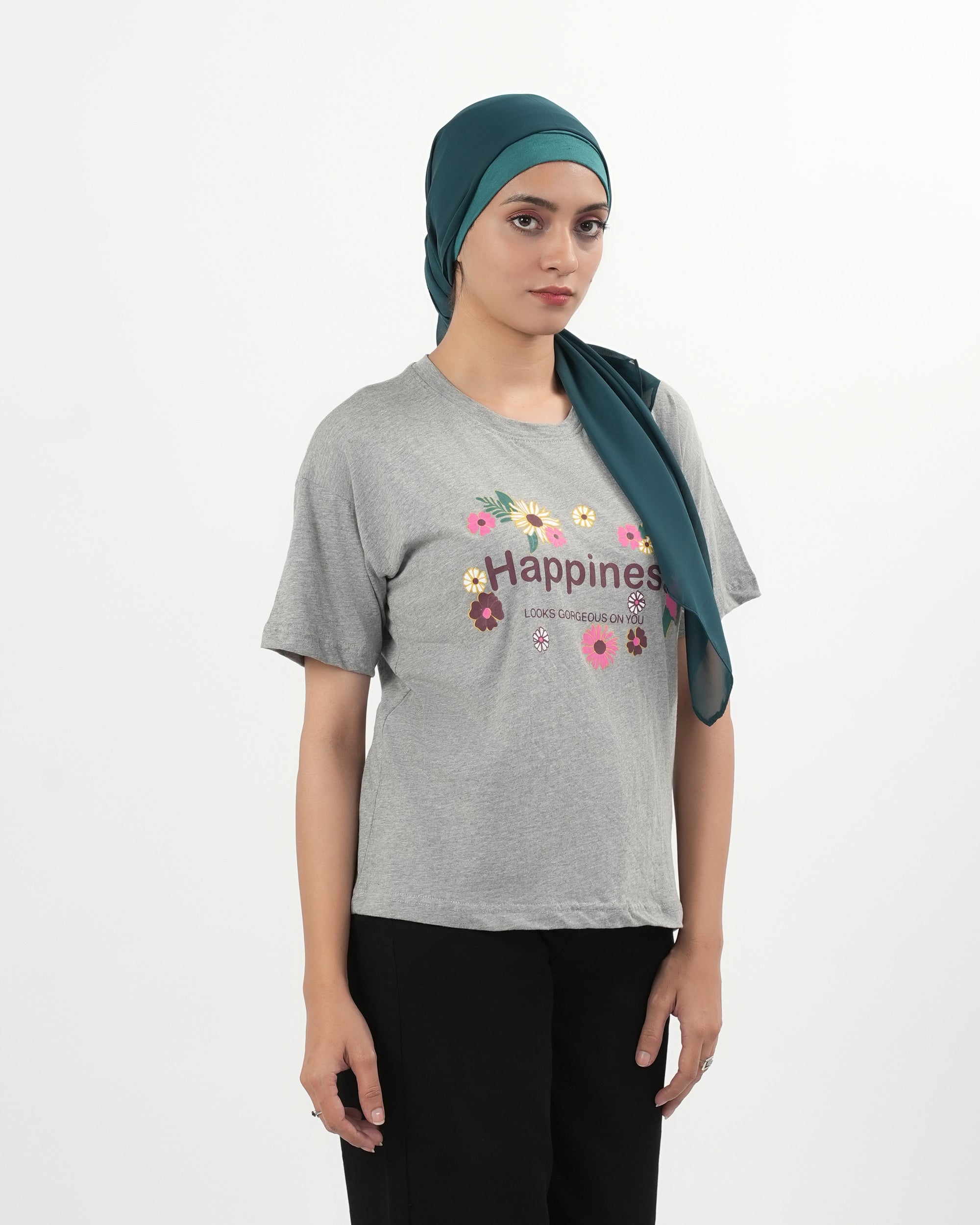 Valuables Women's Printed Drop Shoulder T-Shirt