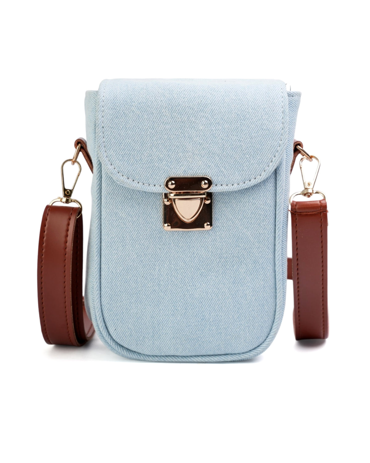 Women's Denim Mobile Pouch