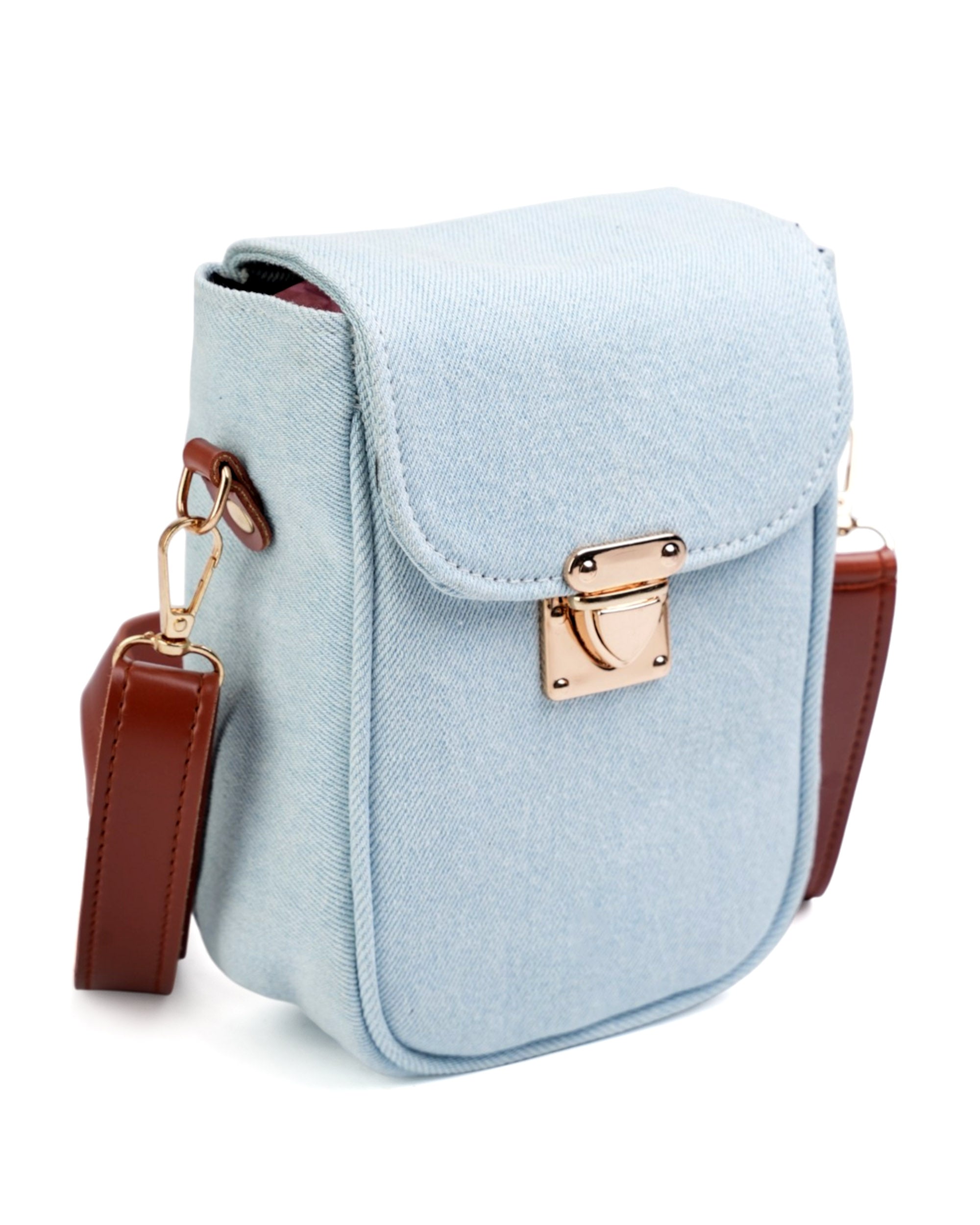 Women's Denim Mobile Pouch