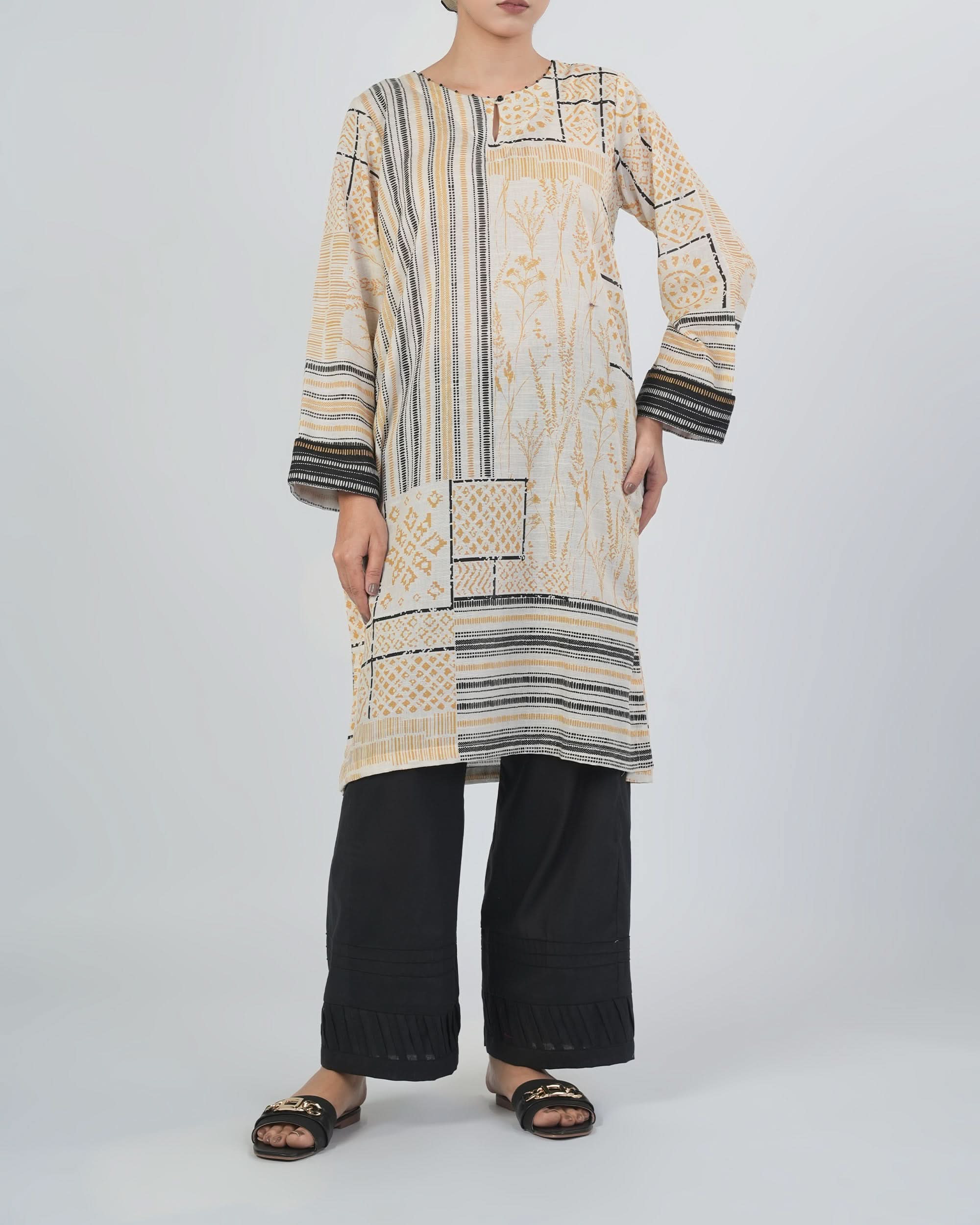 Eminent Women's Khaddar Printed Kurti, Women Ready Kurtis, Eminent, Chase Value
