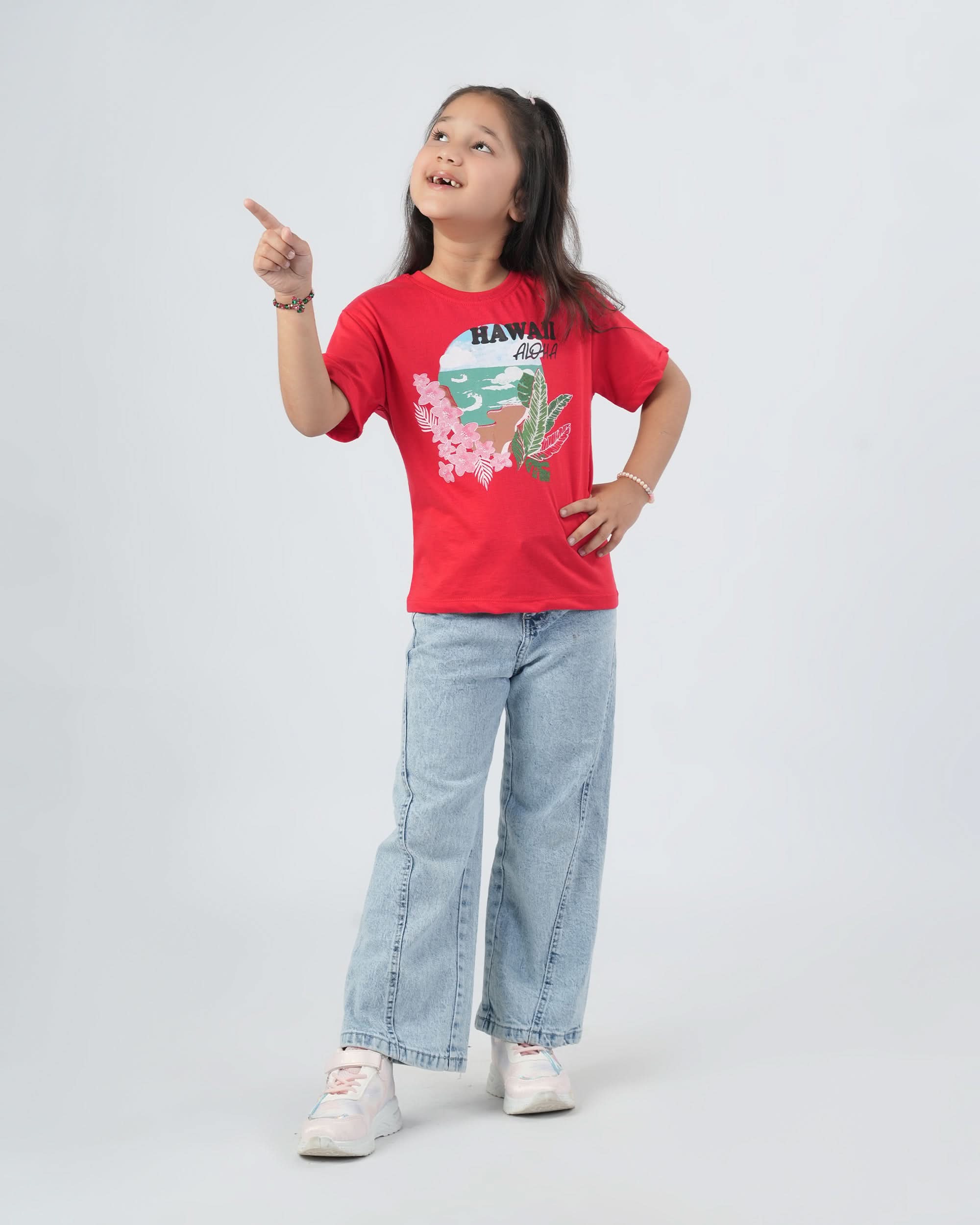 Valuables Girls Half Sleeves T-Shirt, Girls T-Shirts, Chase Value, Chase Value
