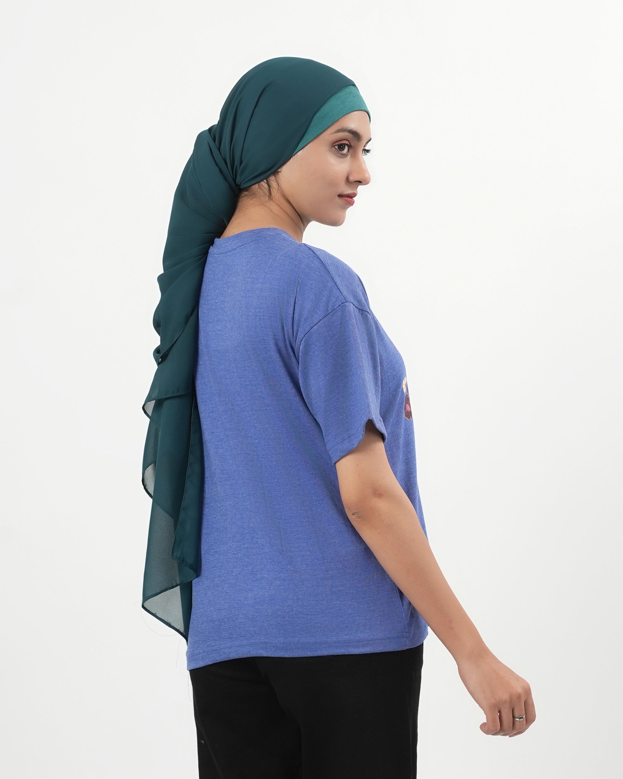 Valuables Women's Printed Drop Shoulder T-Shirt