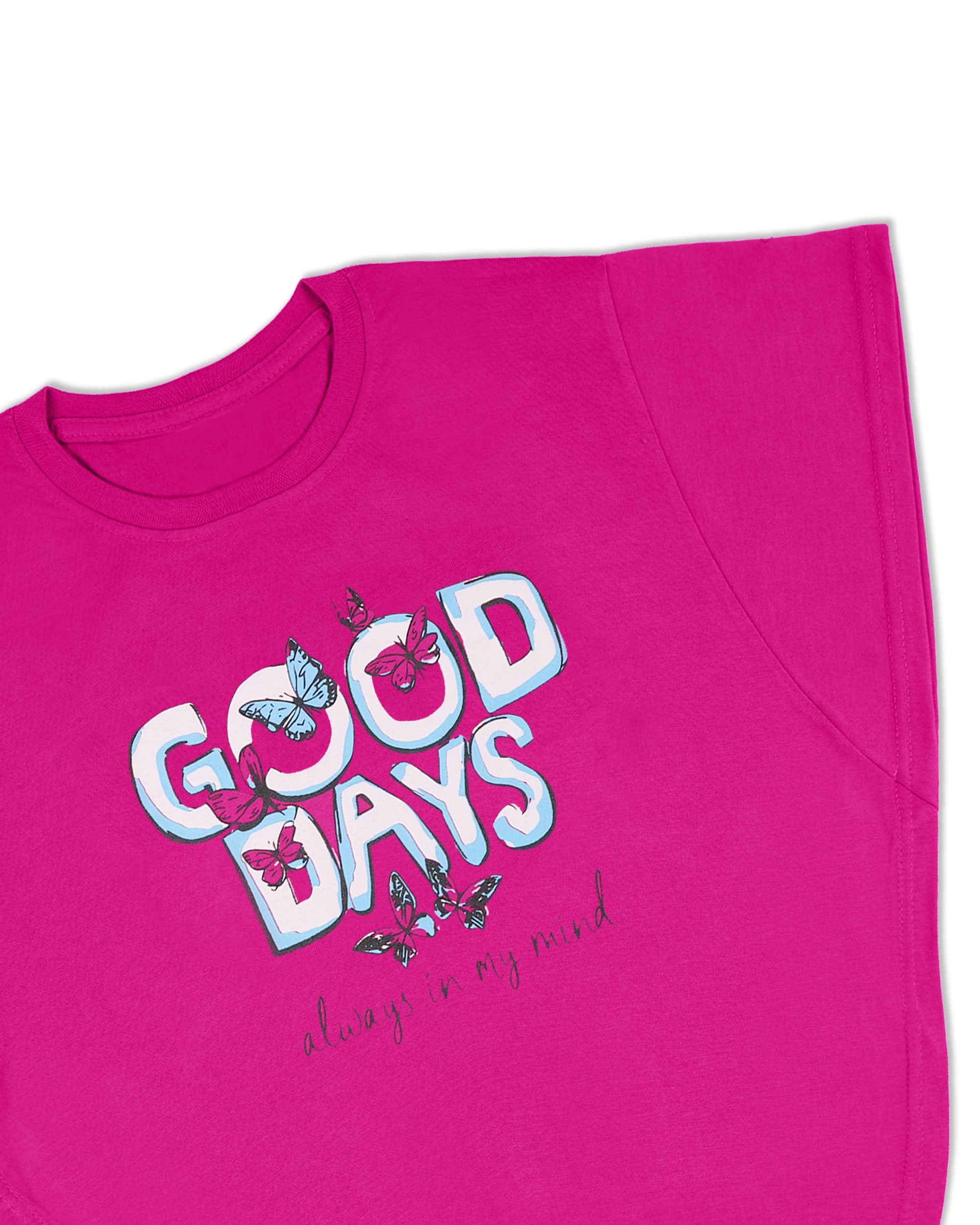 Valuables Girls’ Half Sleeves T-Shirt, Girls T-Shirts, Valuables, Chase Value