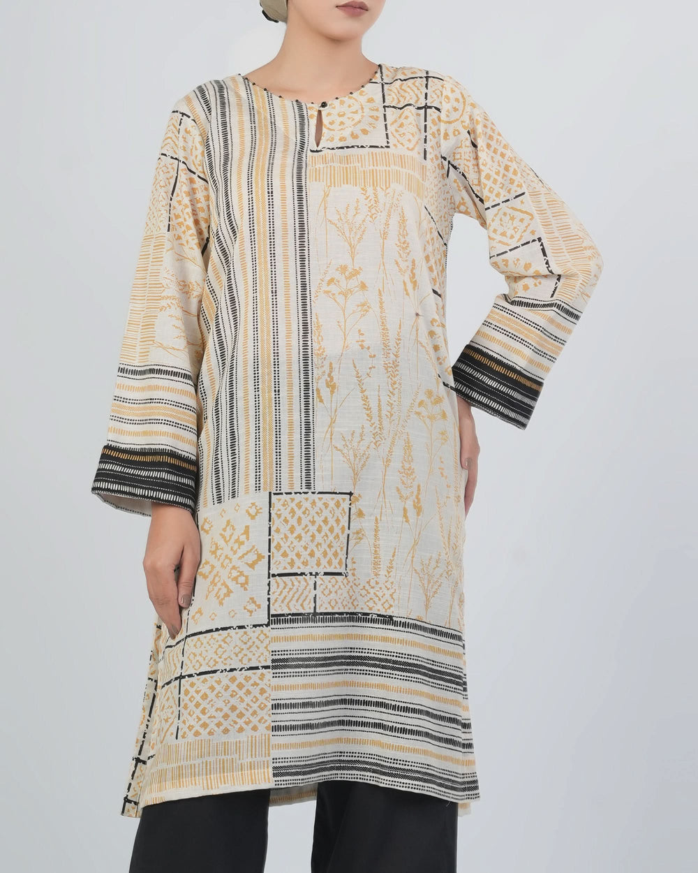 Eminent Women's Khaddar Printed Kurti, Women Ready Kurtis, Eminent, Chase Value