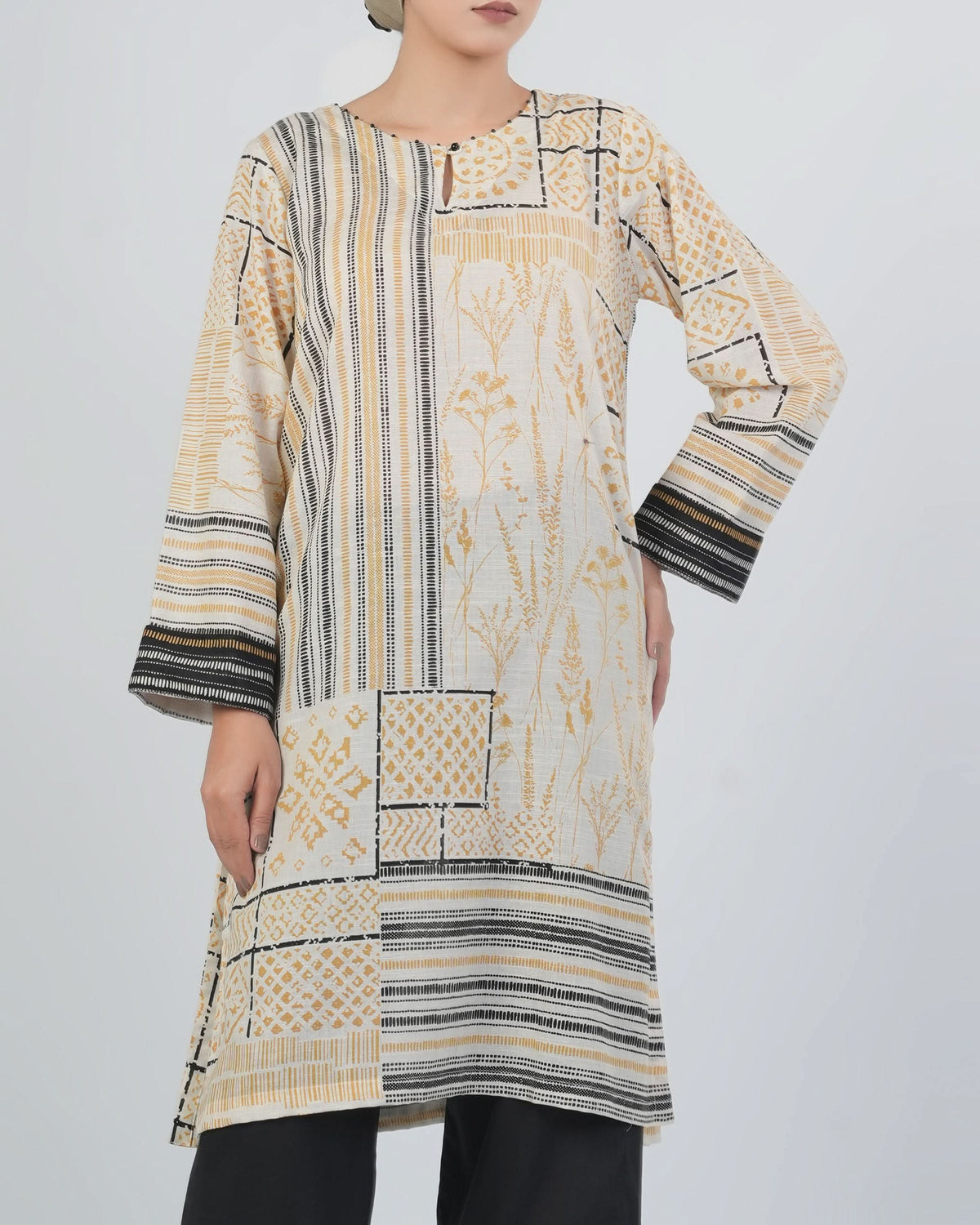 Eminent Women's Khaddar Printed Kurti, Women Ready Kurtis, Eminent, Chase Value