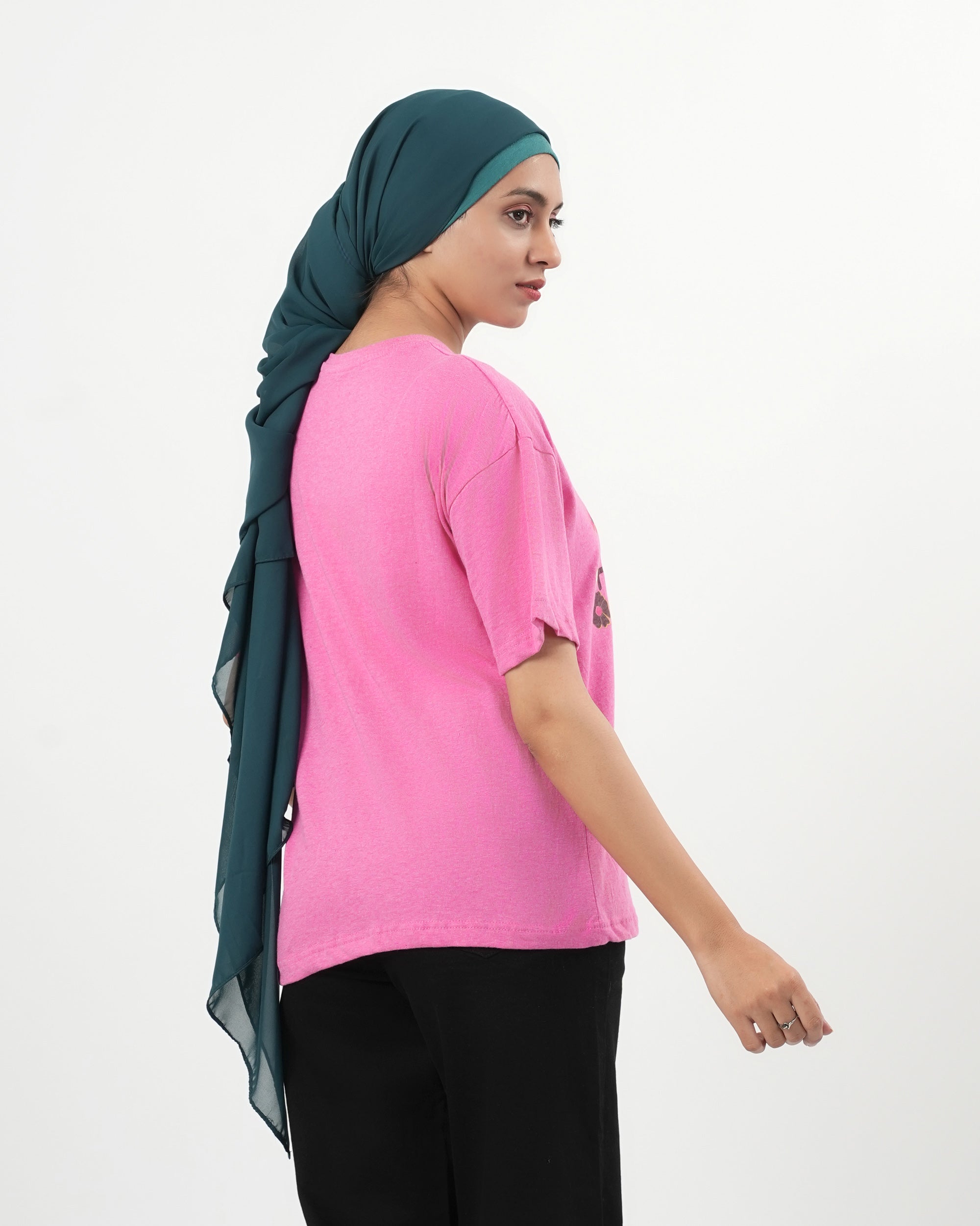 Valuables Women's Printed Drop Shoulder T-Shirt