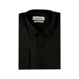 Valuable Men's Formal Plain Shirt - Black, Men's Shirts, Chase Value, Chase Value