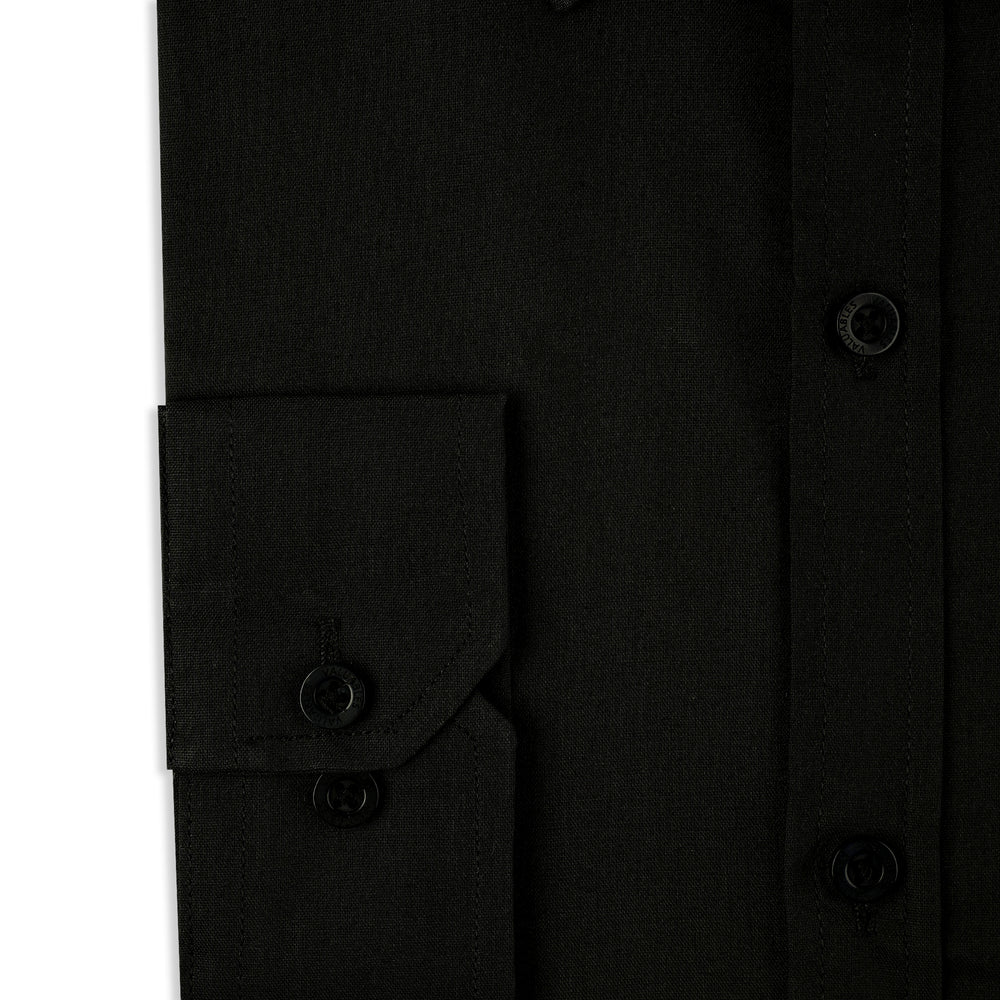 Valuable Men's Formal Plain Shirt - Black, Men's Shirts, Chase Value, Chase Value