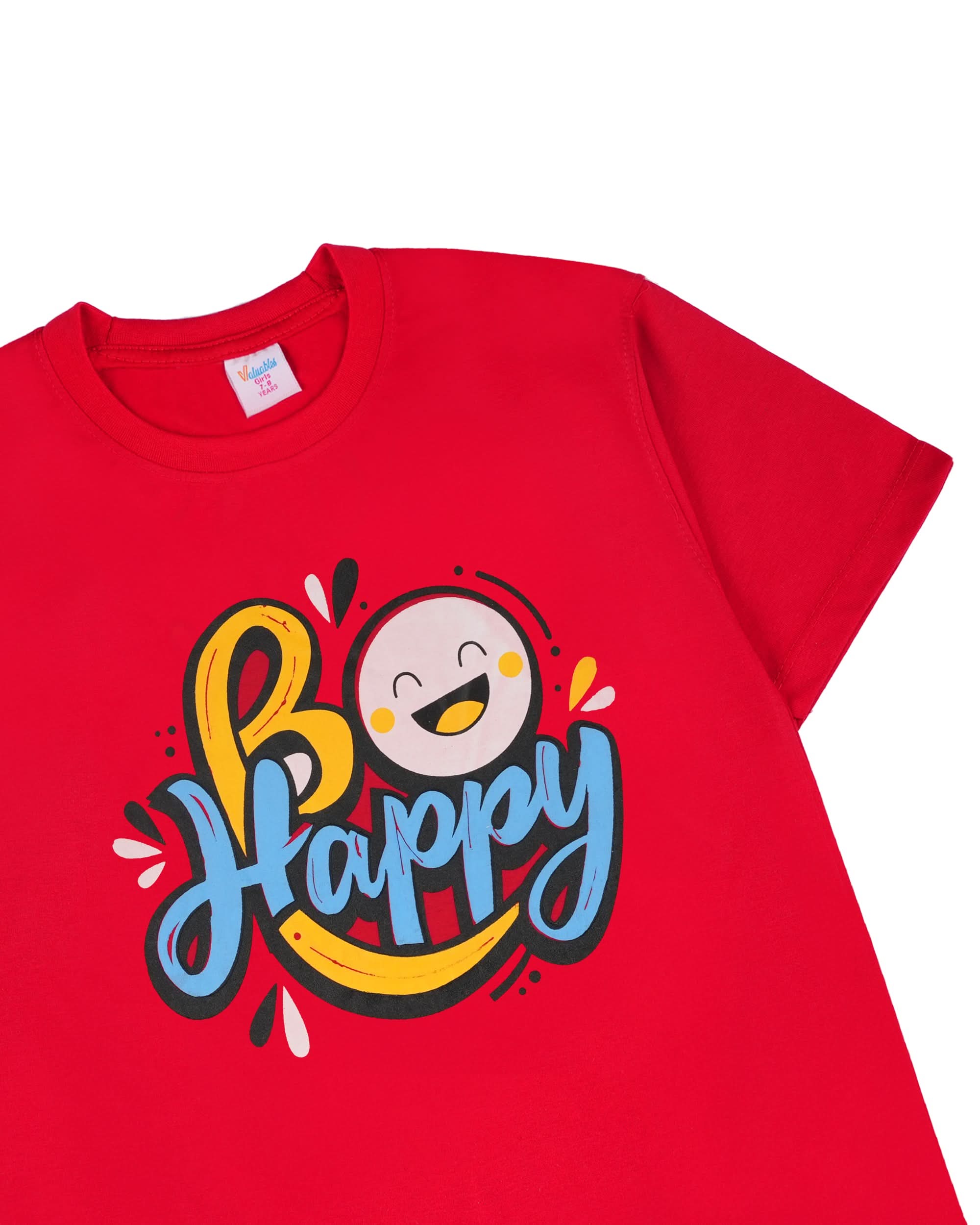Valuables Girls’ Half Sleeves T-Shirt, Girls T-Shirts, Valuables, Chase Value