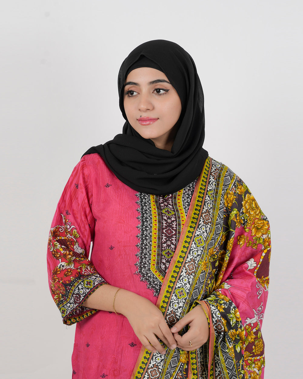 Gul Jee Shahzaib Women 3-Piece Unstitched Suit - 5, Women, 3Pcs Shalwar Suit, Chase Value, Chase Value