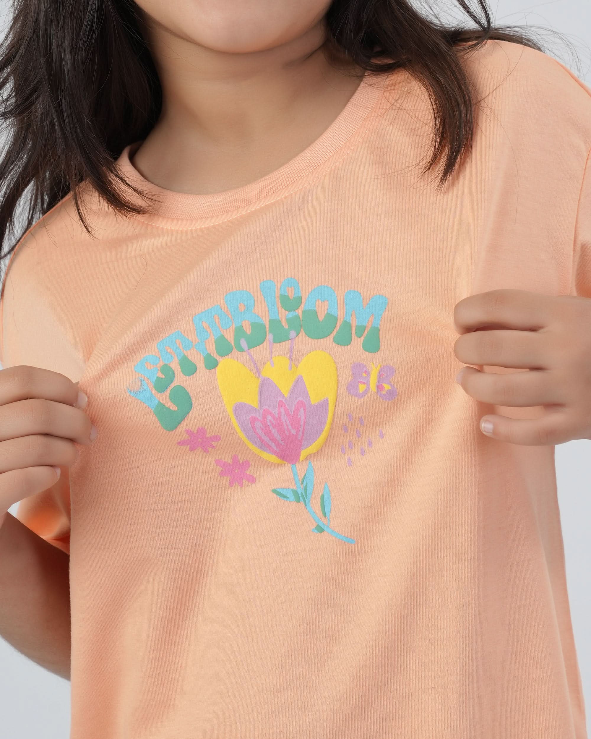 Valuables Girls Half Sleeves T-Shirt, Girls T-Shirts, Chase Value, Chase Value