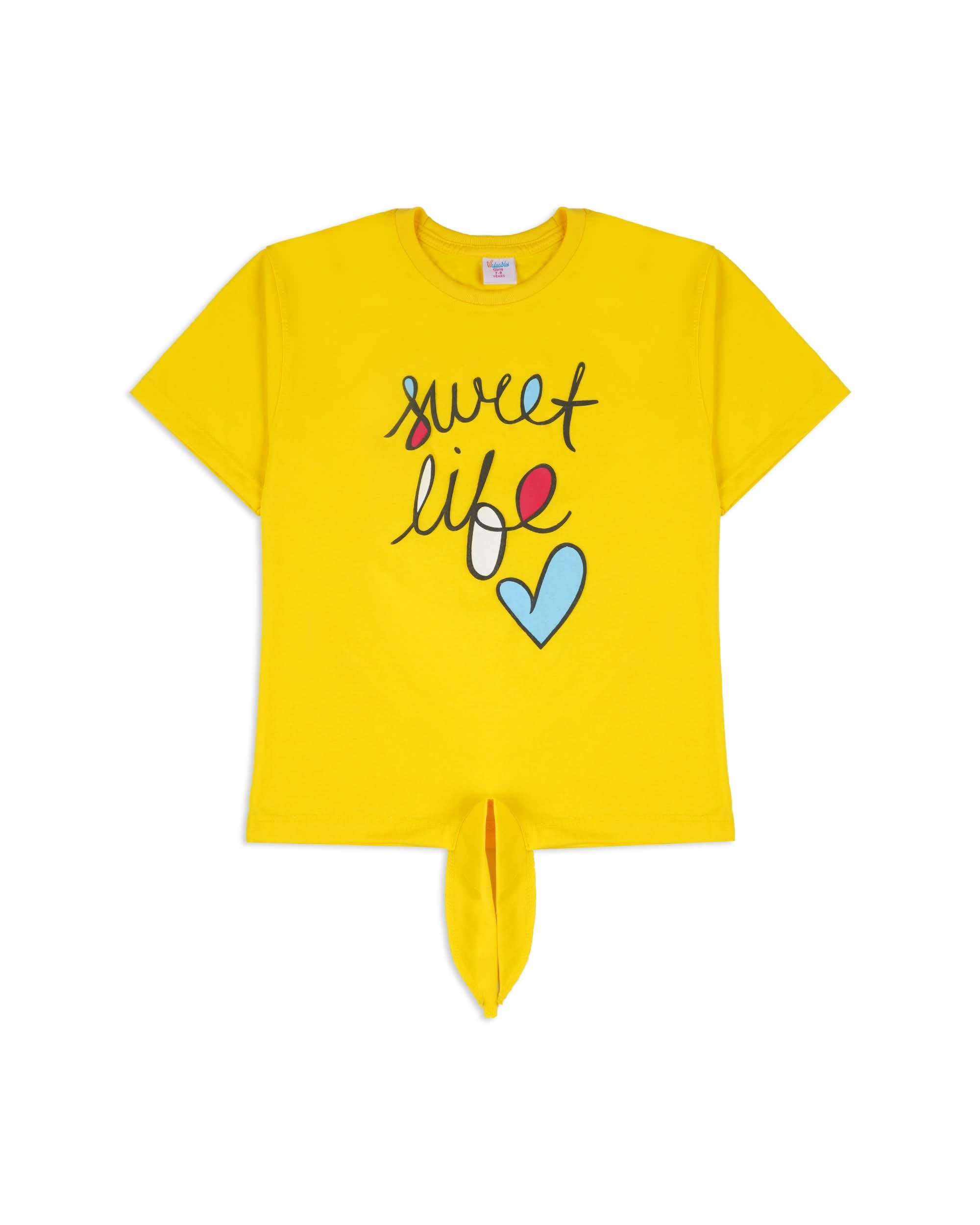 Valuables Girls’ Half Sleeves T-Shirt, Girls T-Shirts, Valuables, Chase Value