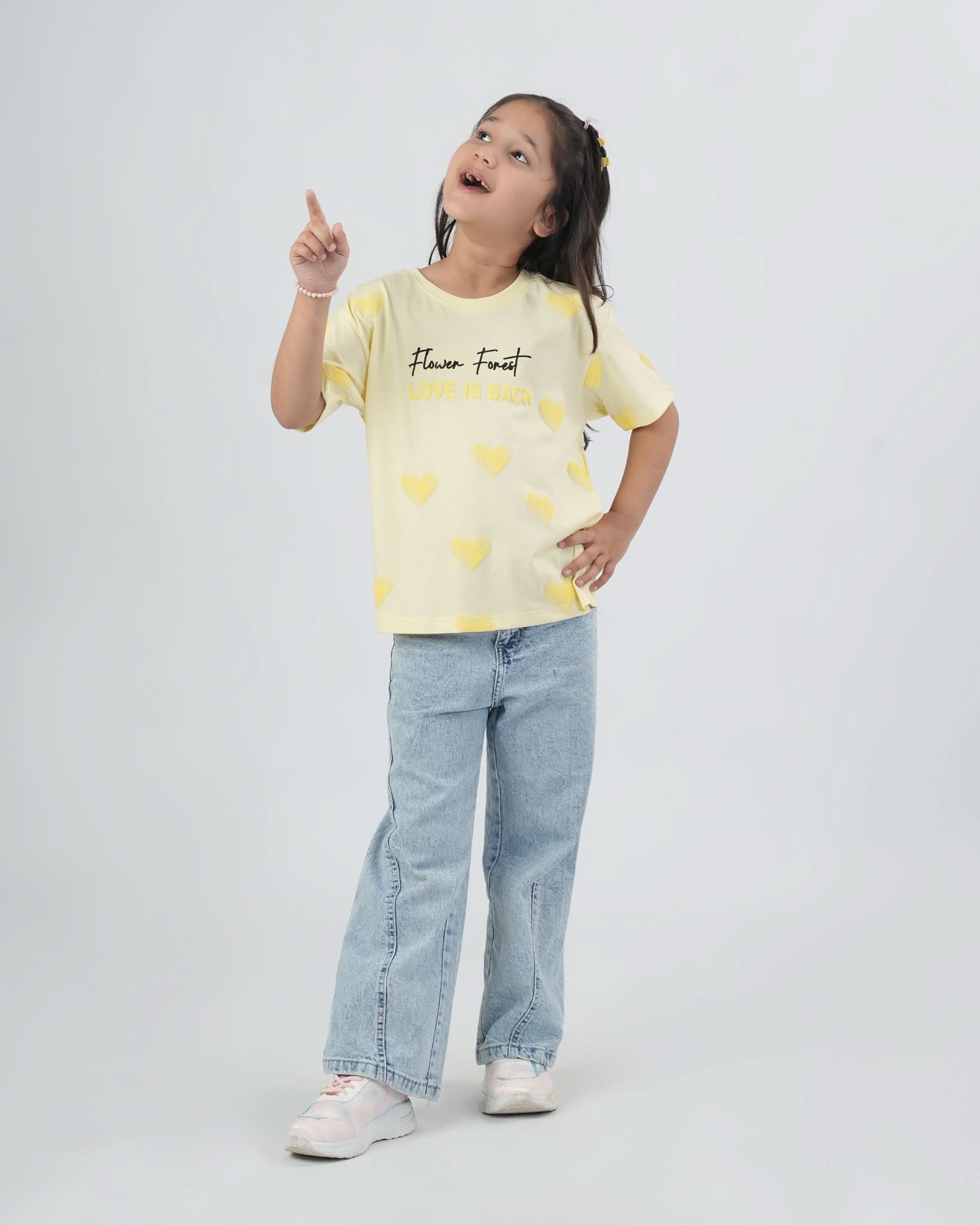 Valuables Girls Half Sleeves T-Shirt, Girls T-Shirts, Chase Value, Chase Value