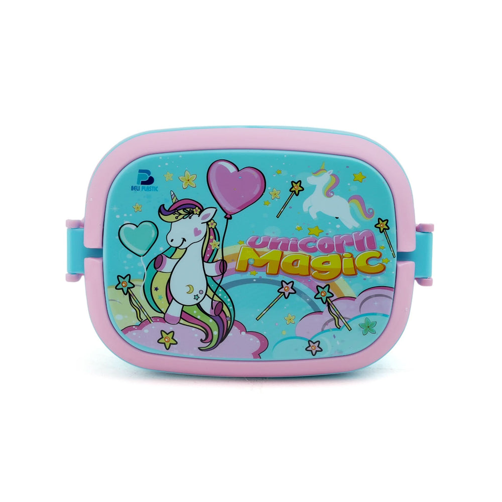 Water Bottle & Lunch Box 2Pcs Pack - Cyan, Tiffin Boxes & Bottles, Chase Value, Chase Value