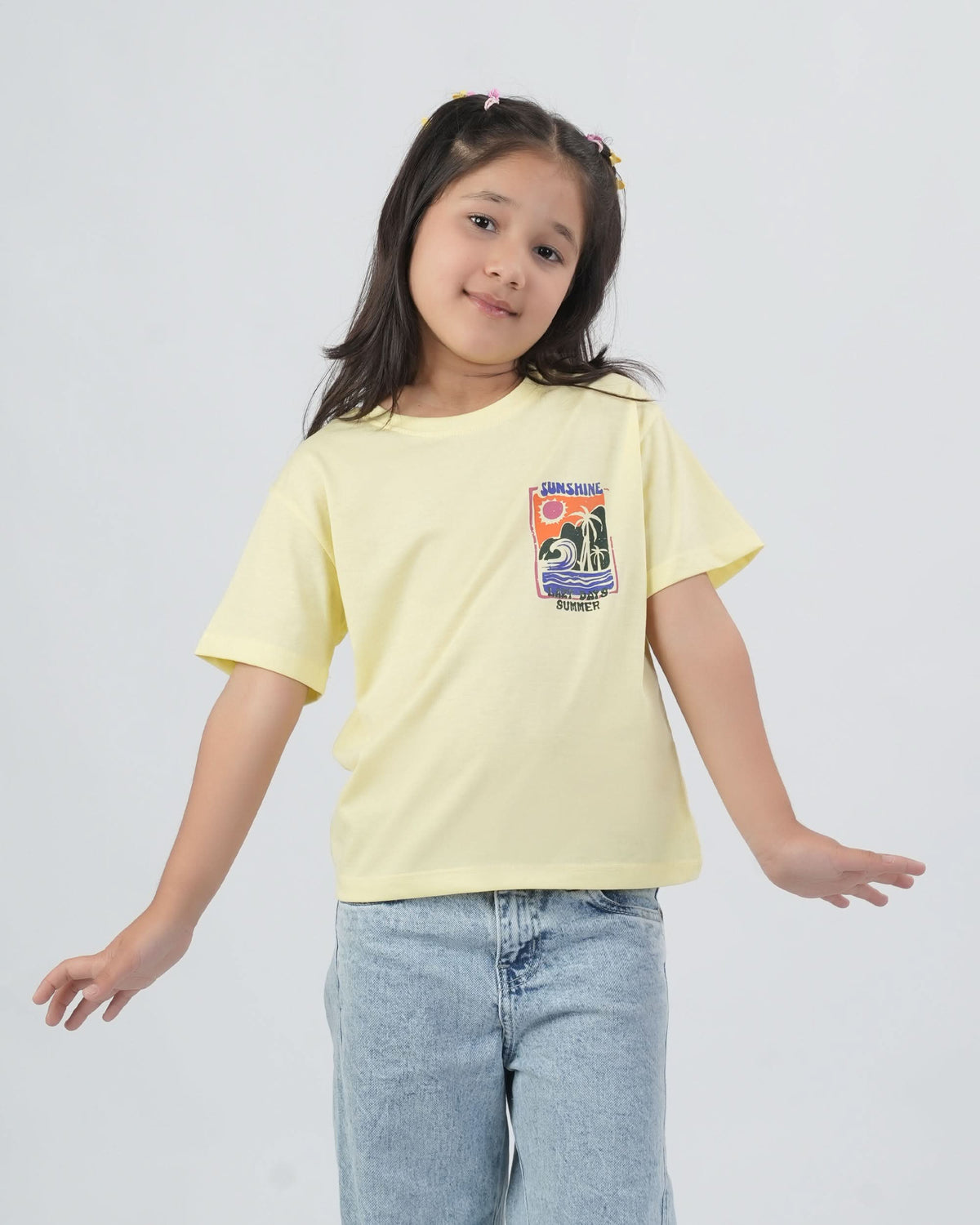 Valuables Girls Half Sleeves T-Shirt, Girls T-Shirts, Chase Value, Chase Value
