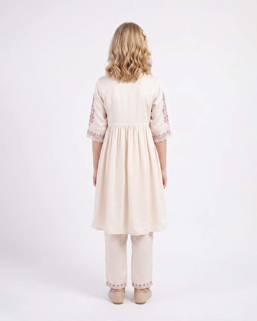 Eminent Girls’ Signature Embroidered 2 Pcs Suit, Girls Shalwar Kameez, Eminent, Chase Value
