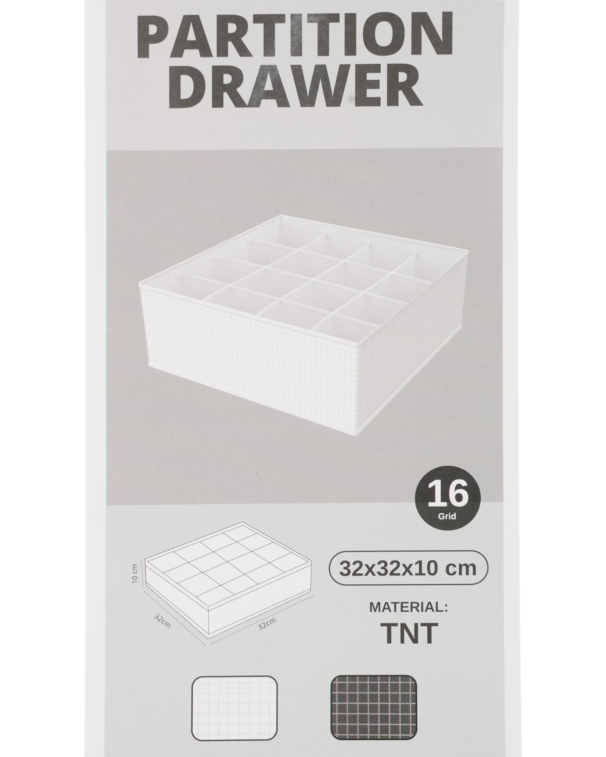 Wardrobe Organiser- 16 Compartments