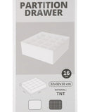 Wardrobe Organiser- 16 Compartments