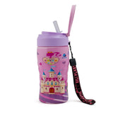 Water Bottle & Lunch Box 2Pcs Pack - Light Purple, Tiffin Boxes & Bottles, Chase Value, Chase Value