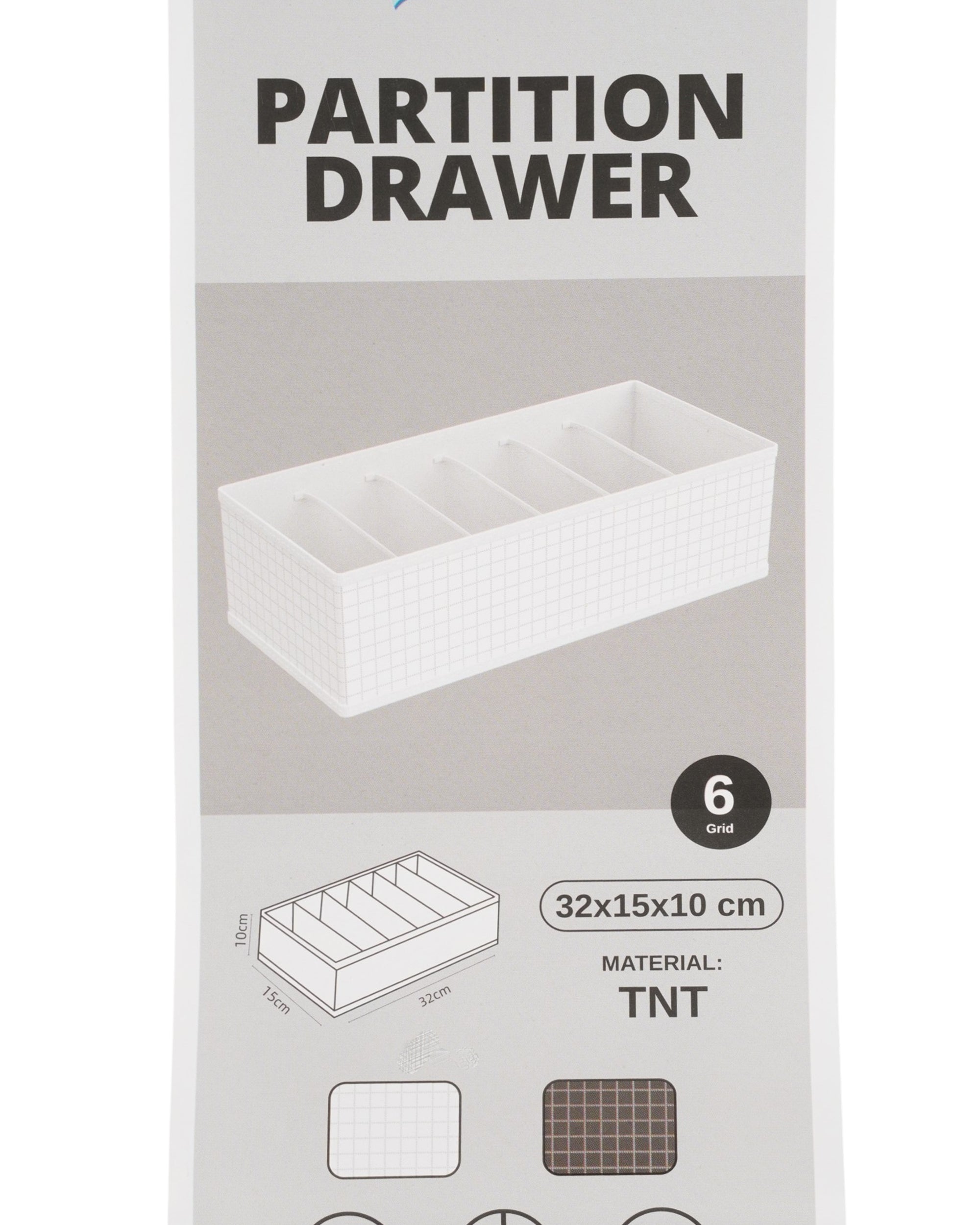 Wardrobe Organiser- 6 Compartments