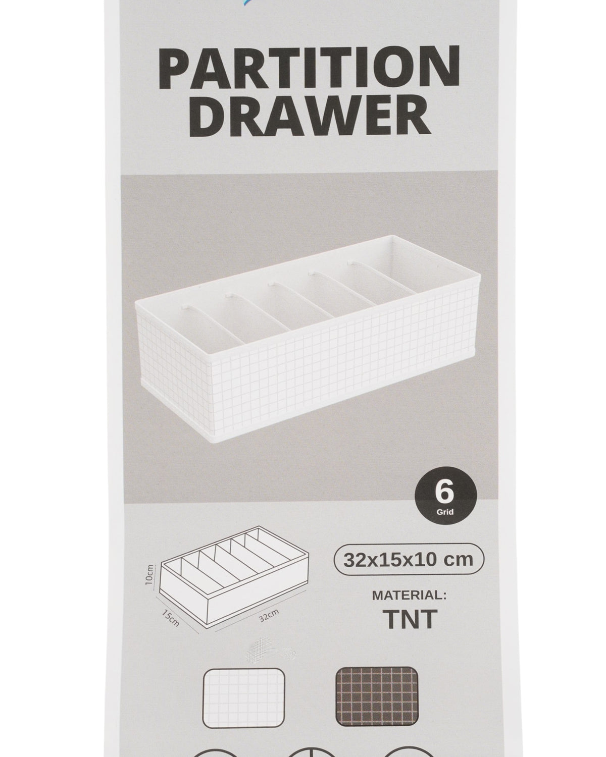 Wardrobe Organiser- 6 Compartments