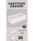 Wardrobe Organiser- 6 Compartments