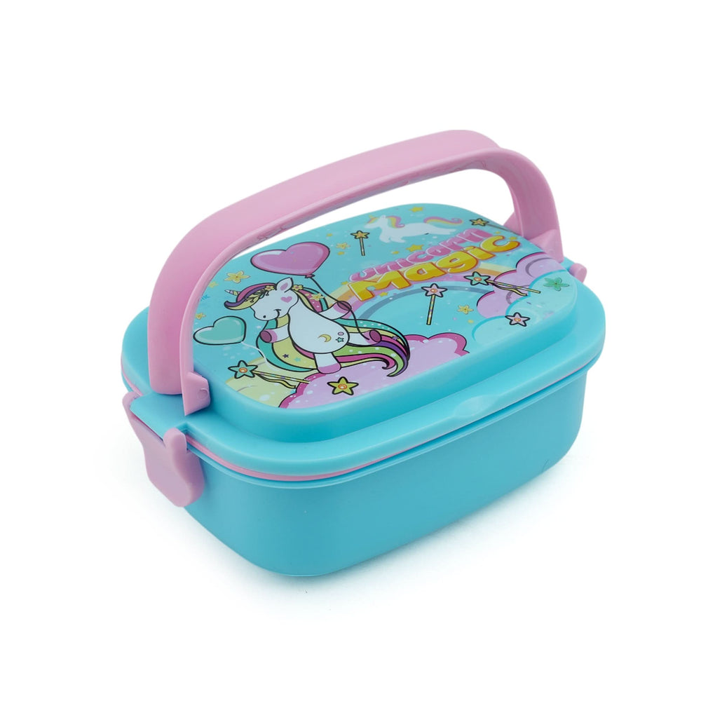 Water Bottle & Lunch Box 2Pcs Pack - Cyan, Tiffin Boxes & Bottles, Chase Value, Chase Value