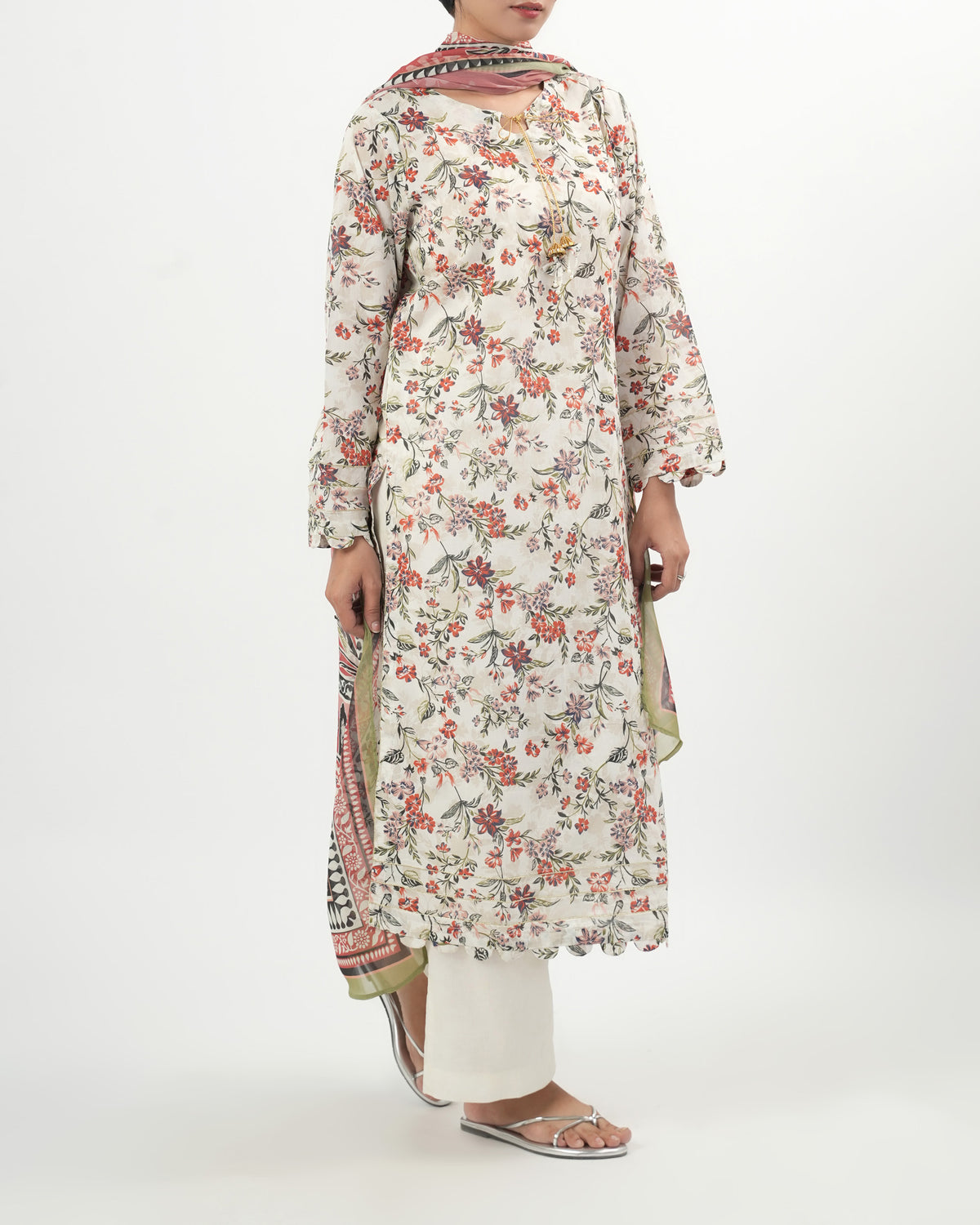 Eminent Women's Essential Printed 3 Pc Suit