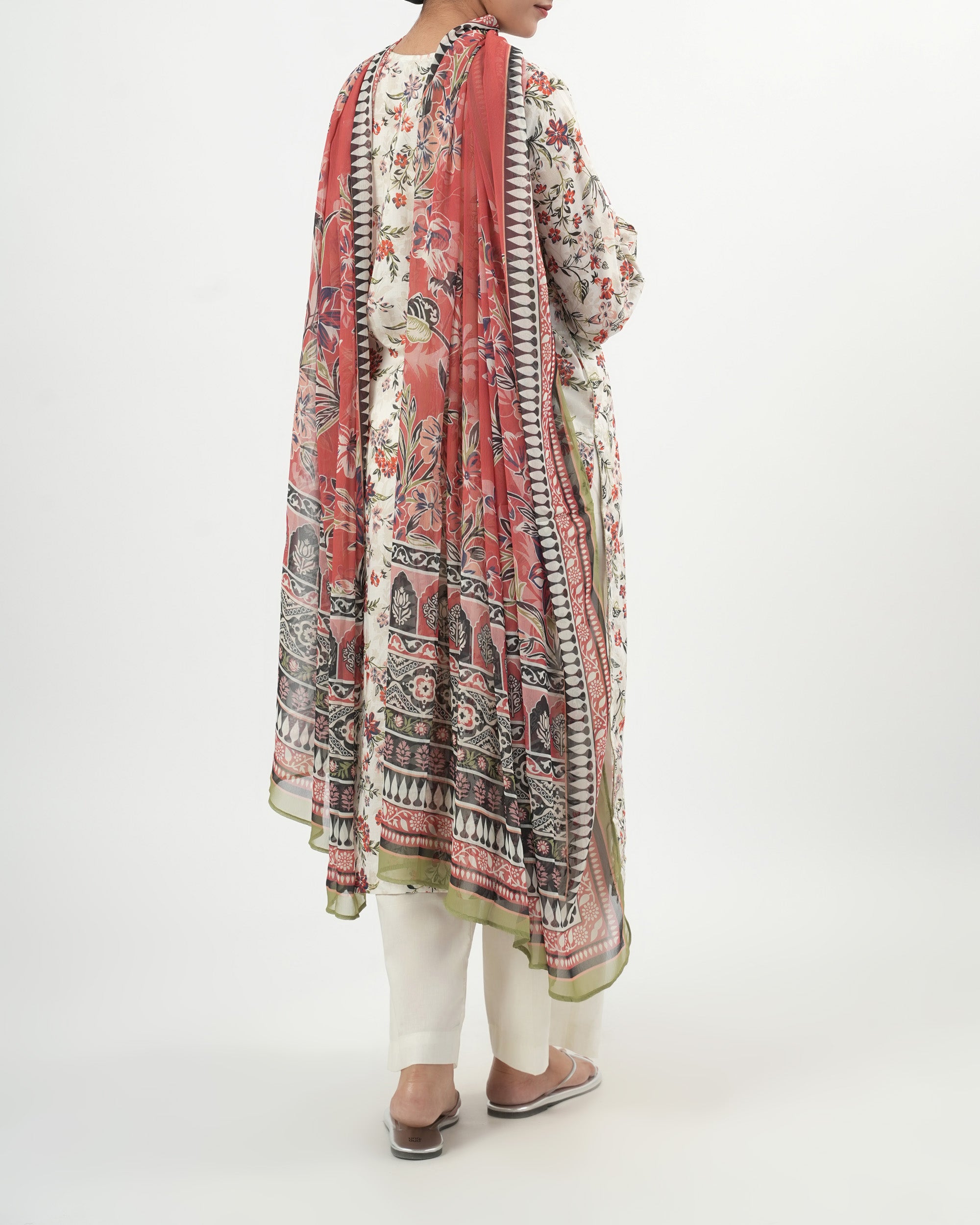 Eminent Women's Essential Printed 3 Pc Suit
