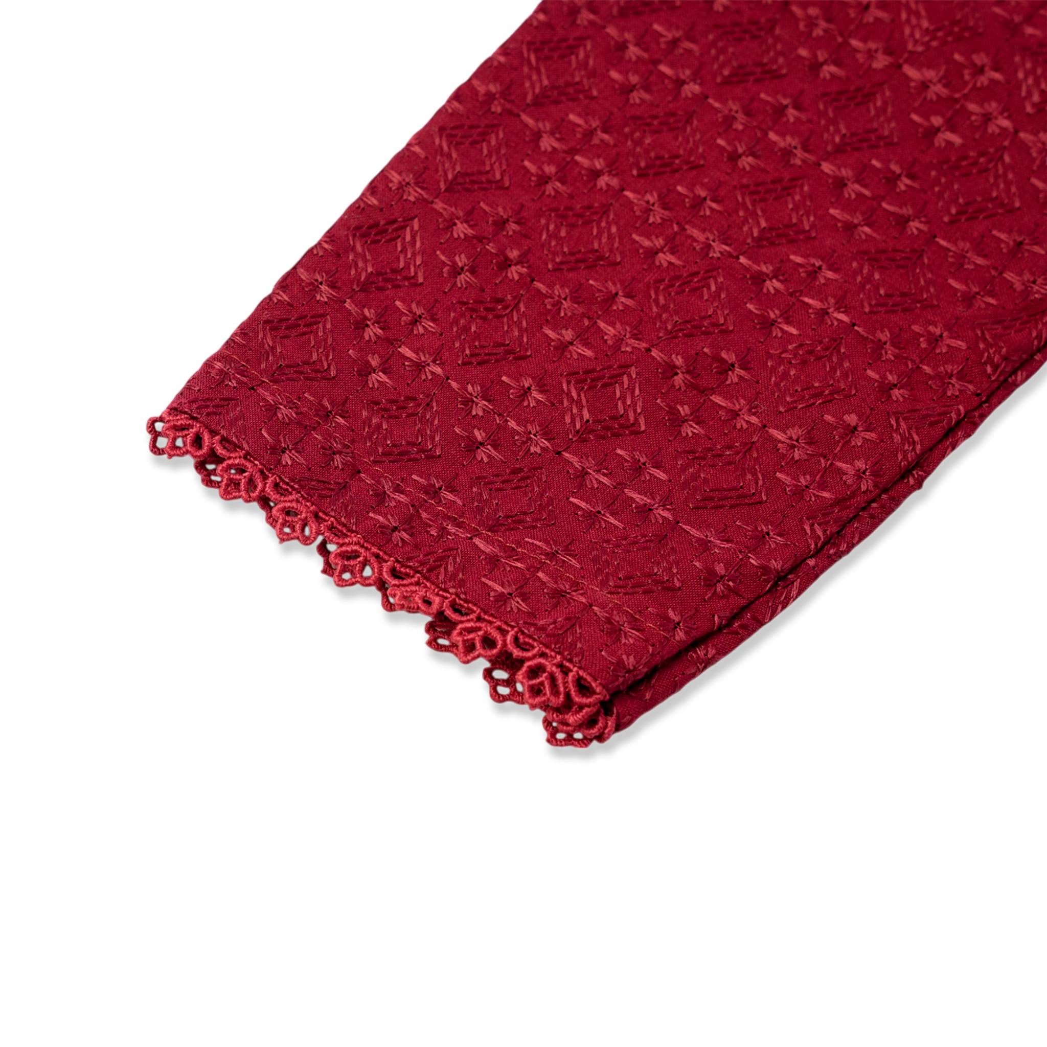 Valuable Girls Embroidered 02 PCS Shalwar Suit - Maroon, Girls Shalwar Kameez, Chase Value, Chase Value