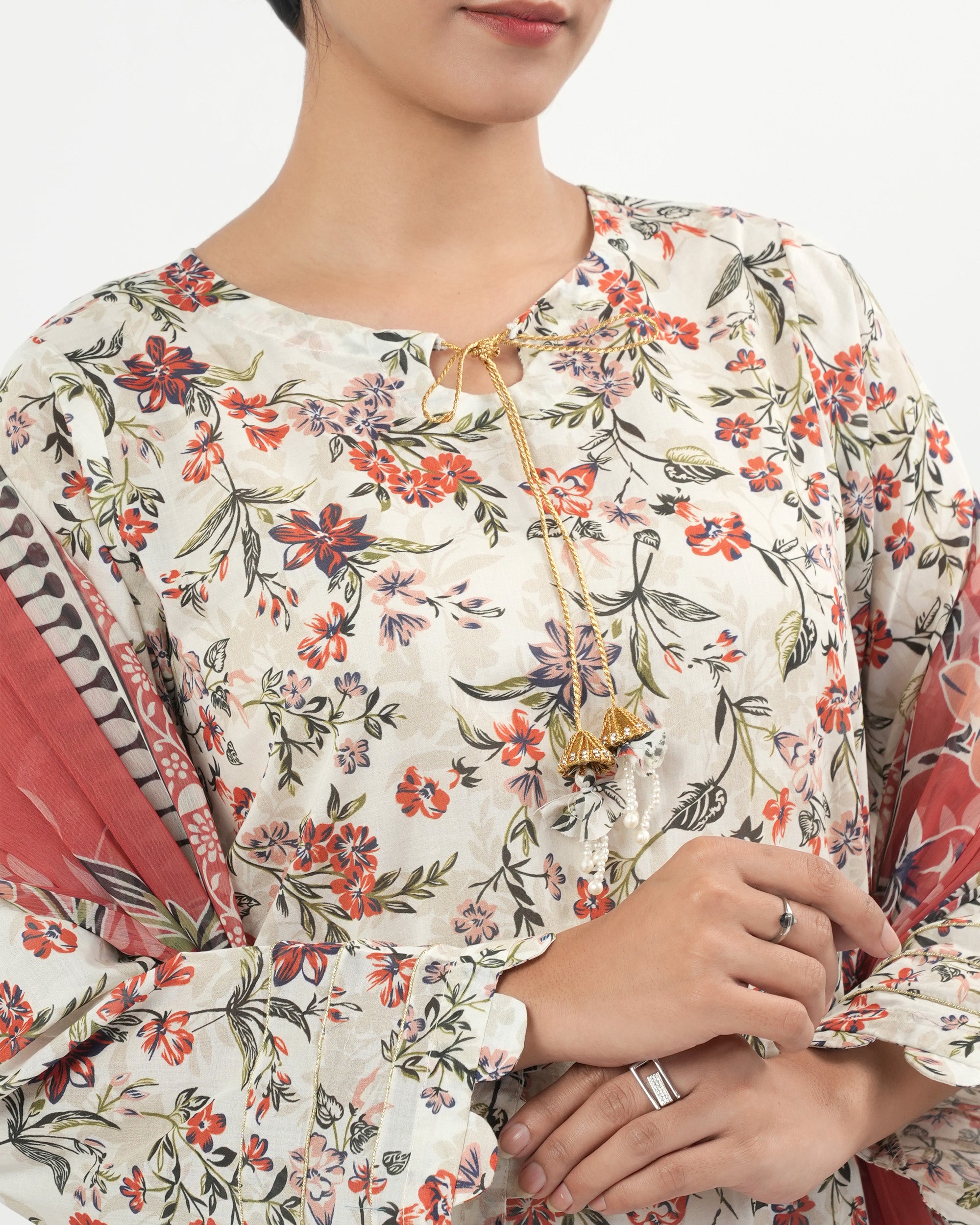 Eminent Women's Essential Printed 3 Pc Suit