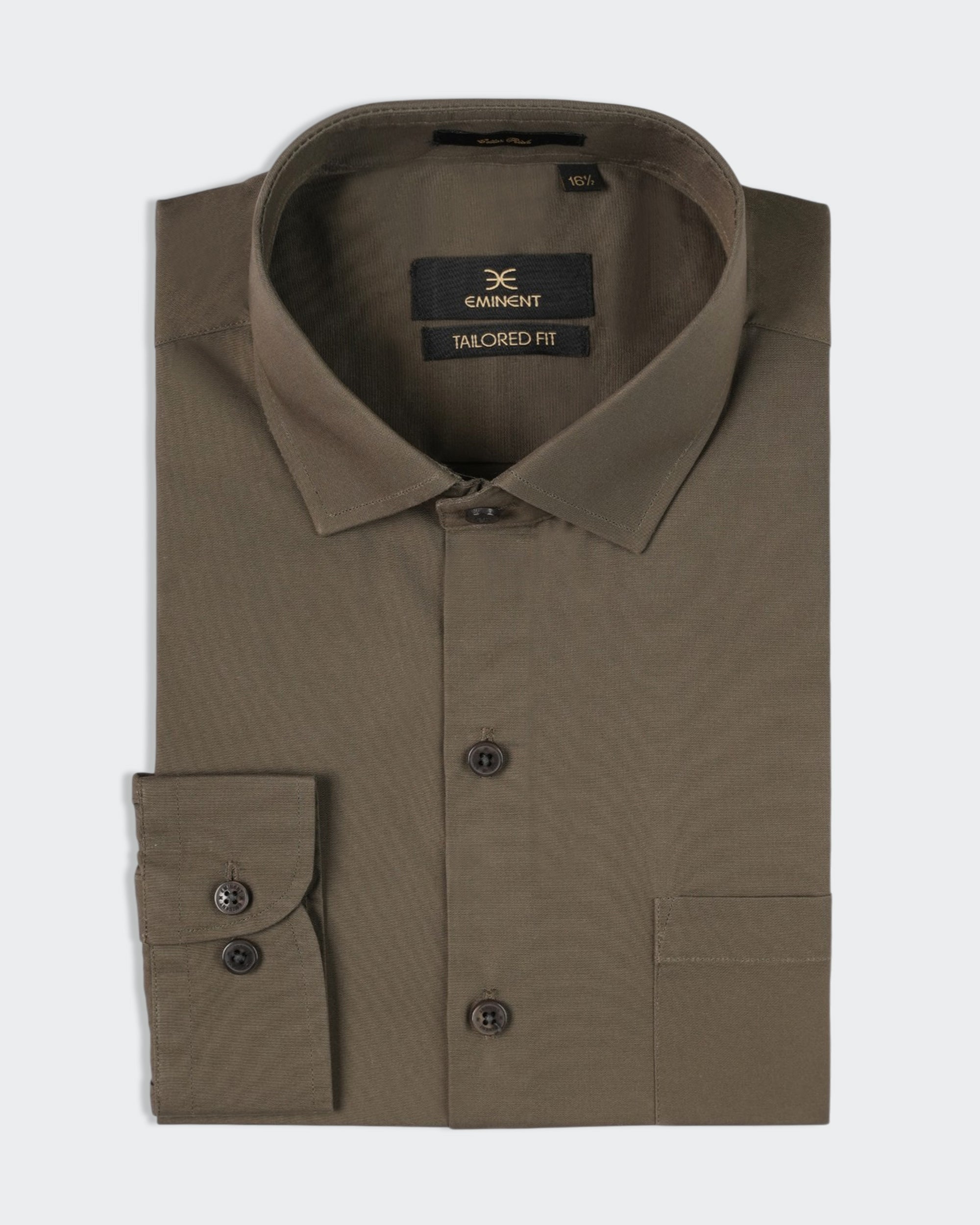Eminent Men's Plain Formal Shirt