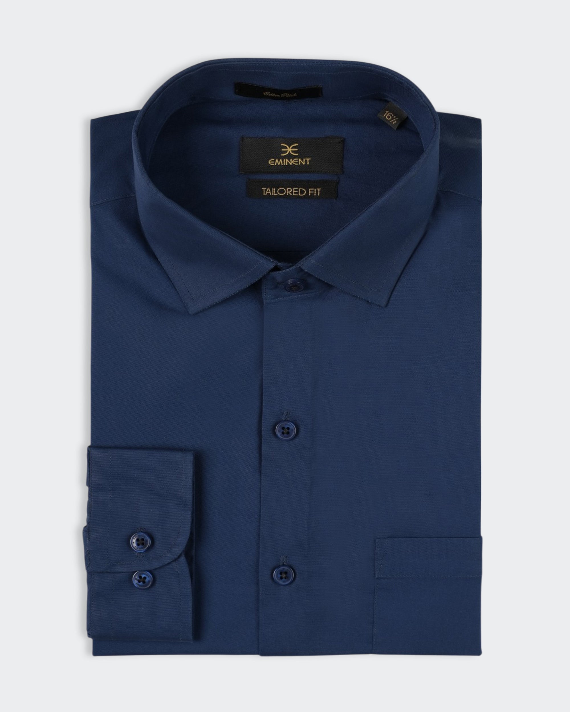 Eminent Men's Plain Formal Shirt