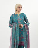 Valuables Women's Printed 3 Pc Suit