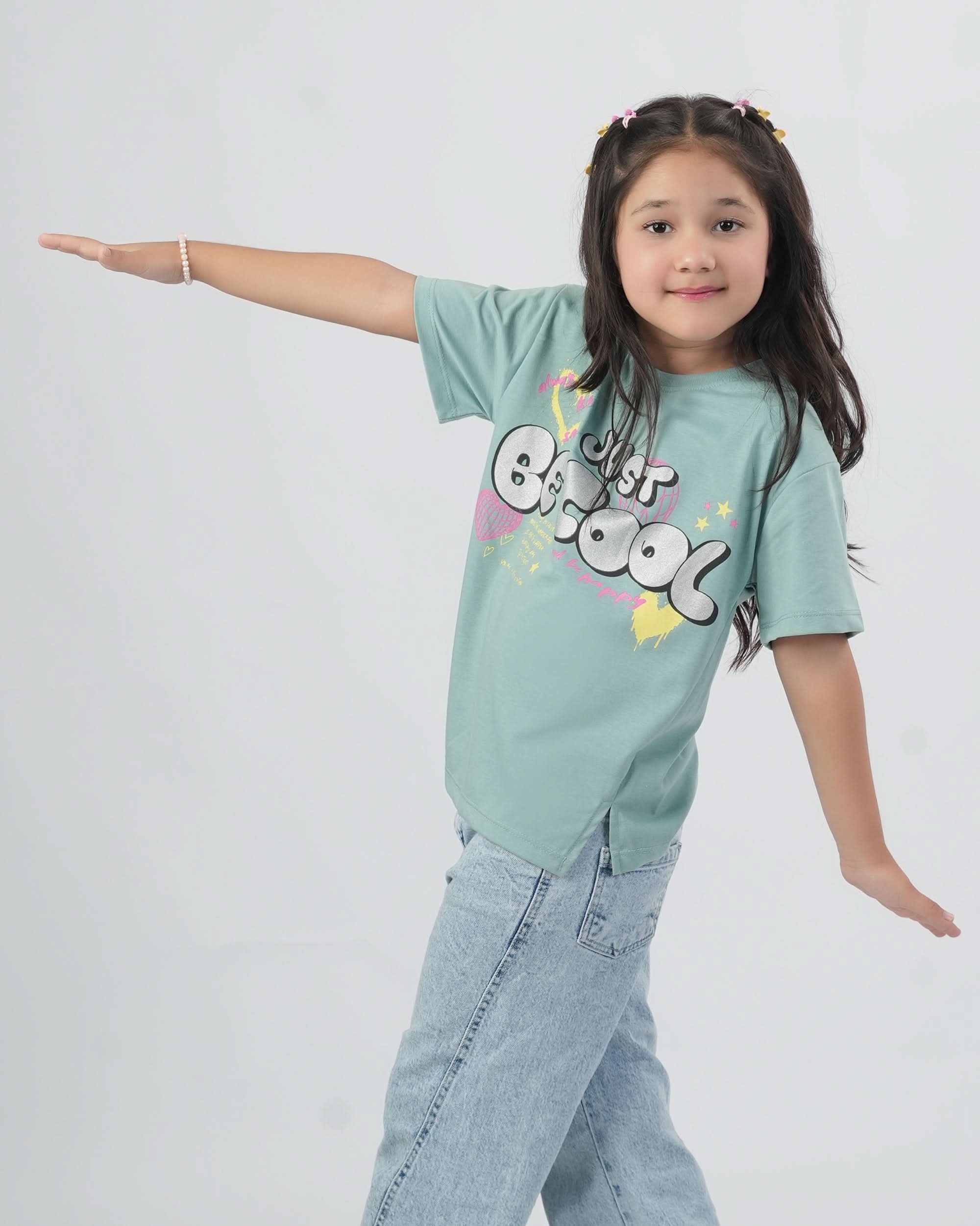 Valuables Girls Half Sleeves T-Shirt, Girls T-Shirts, Chase Value, Chase Value