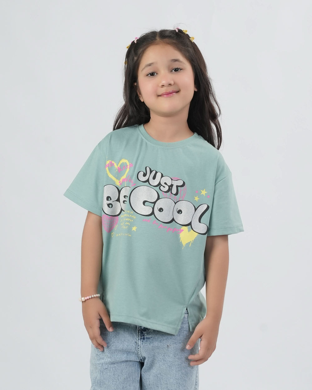 Valuables Girls Half Sleeves T-Shirt, Girls T-Shirts, Chase Value, Chase Value